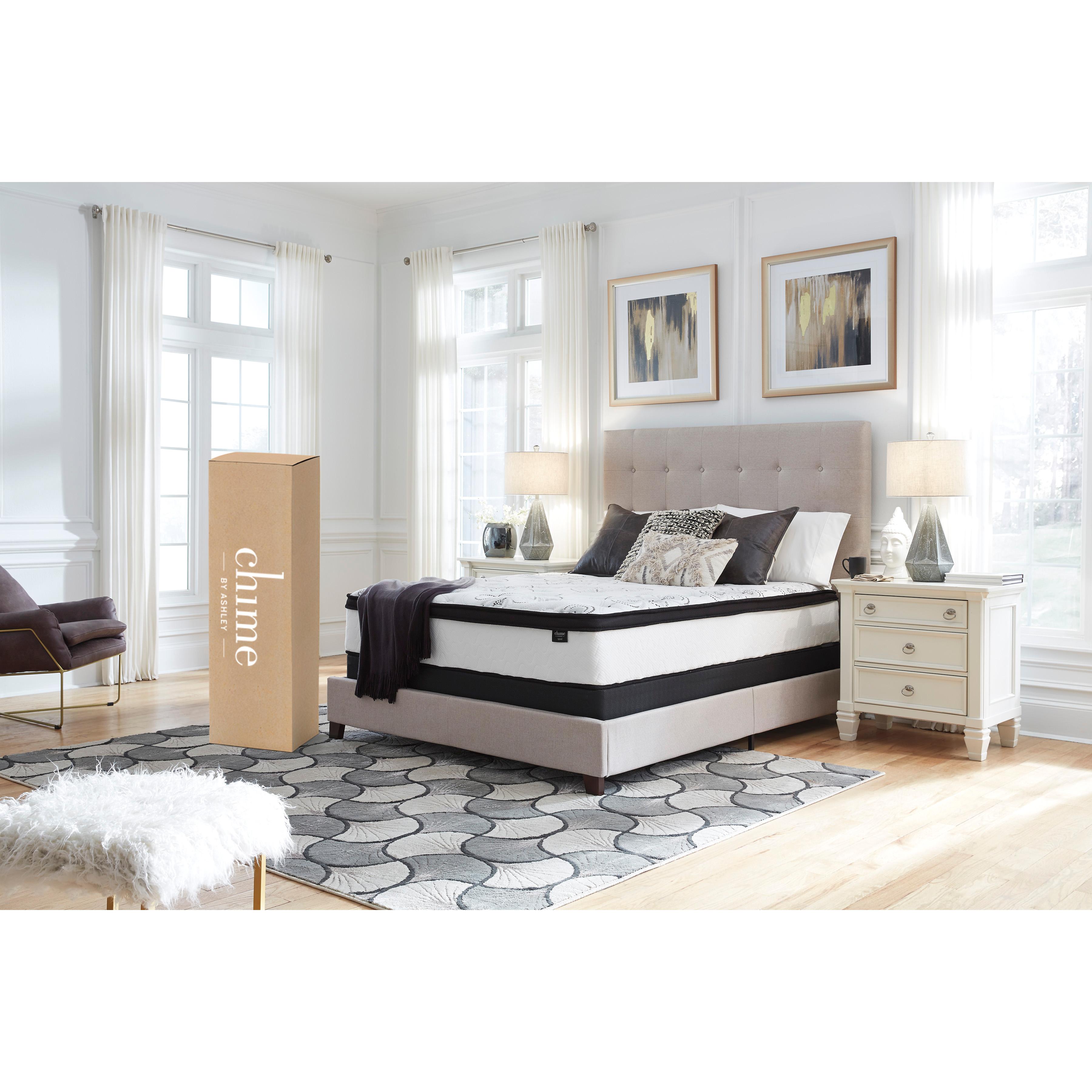  Size_King --  Chime 12 Inch Hybrid M69741 King Mattress IMAGE 6
