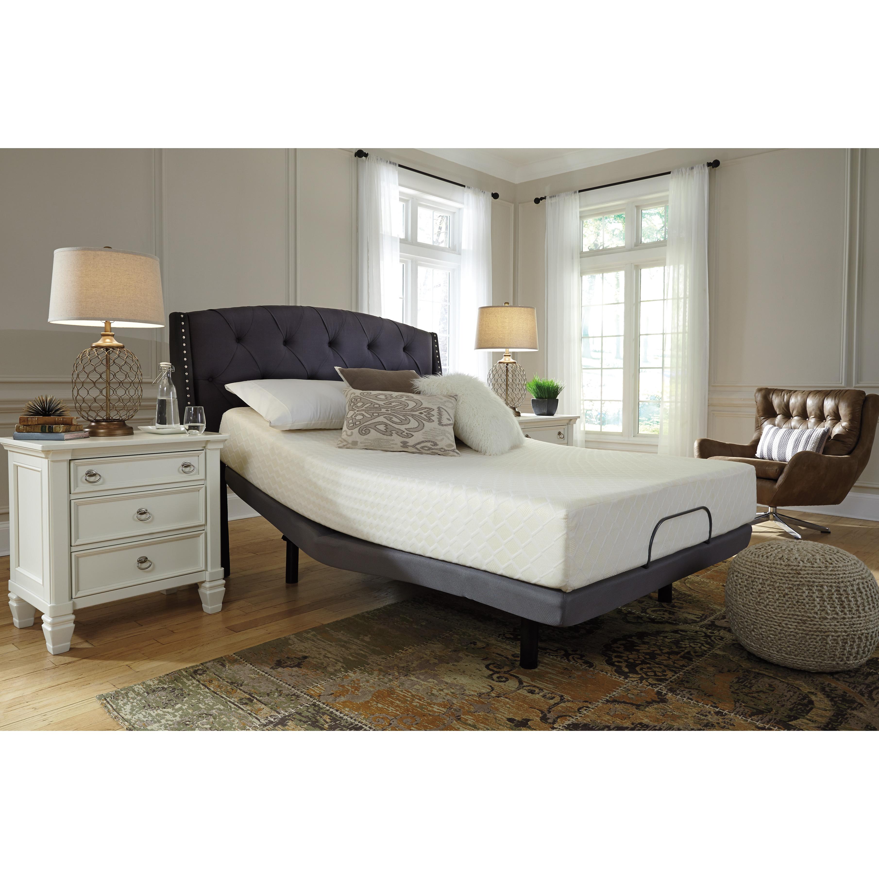  Size_Queen --  10 Inch Chime Memory Foam M69931 Queen Mattress IMAGE 13