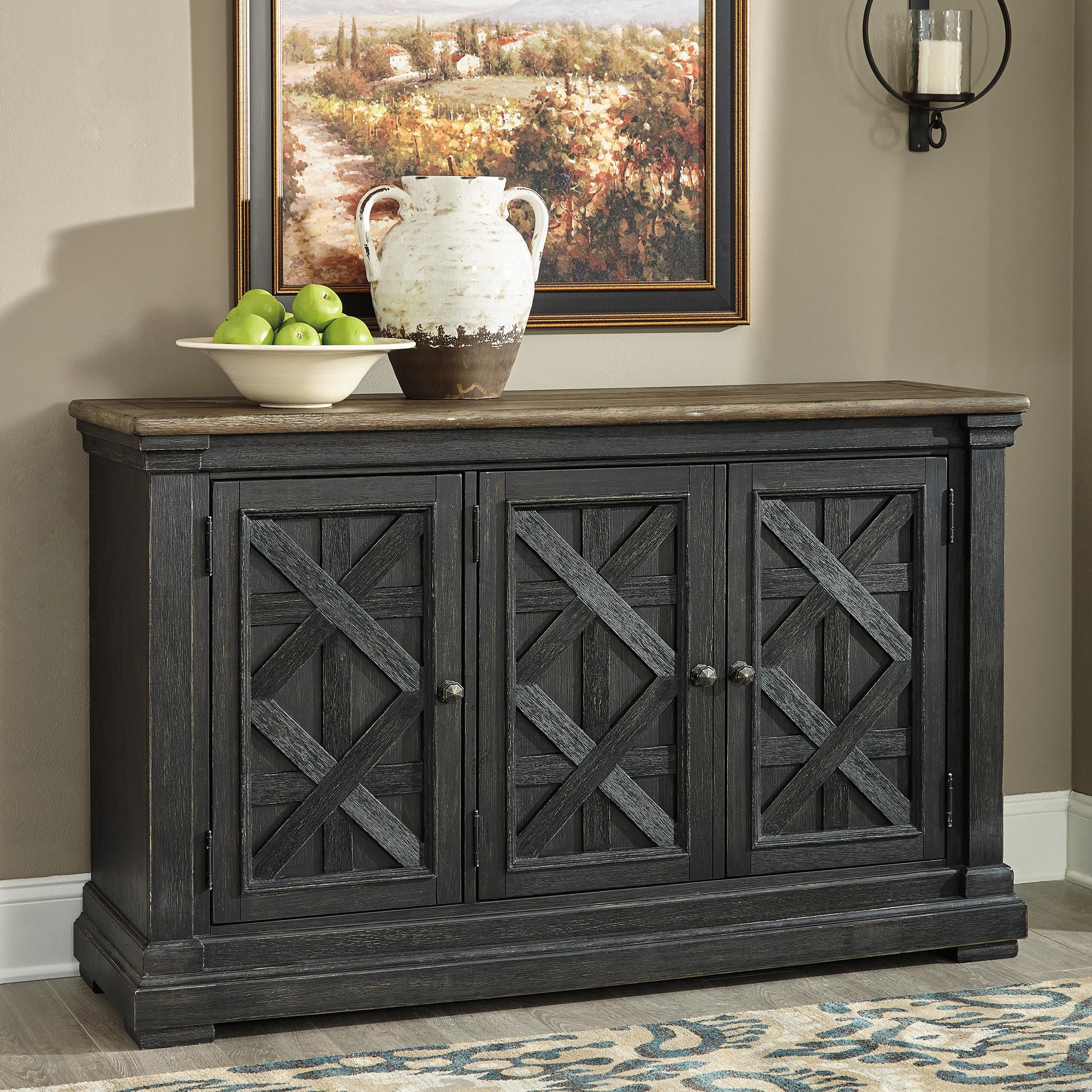  Signature Design by Ashley Tyler Creek Server D736-60 IMAGE 2