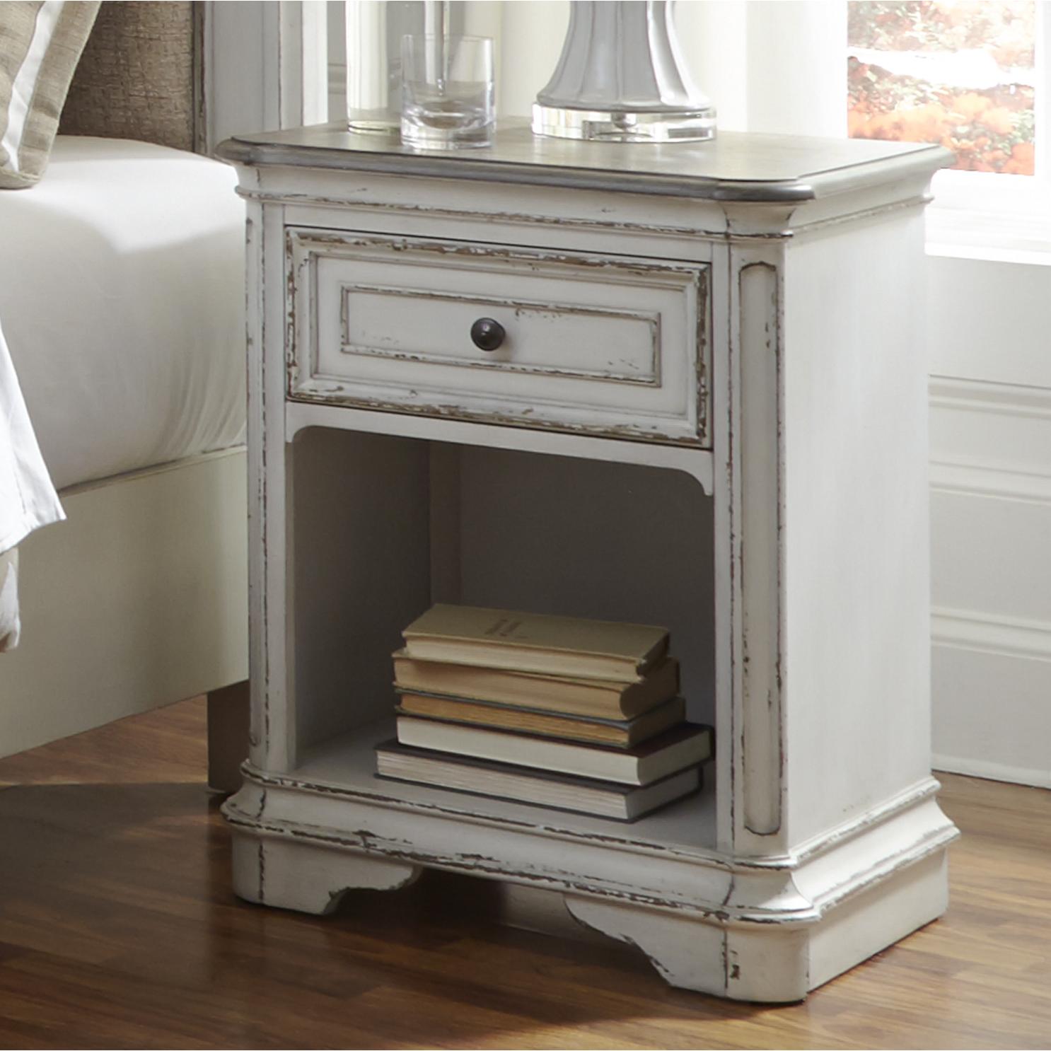  Liberty Furniture Industries Inc. Magnolia Manor 1-Drawer Kids Nightstand 244-BR62 IMAGE 1