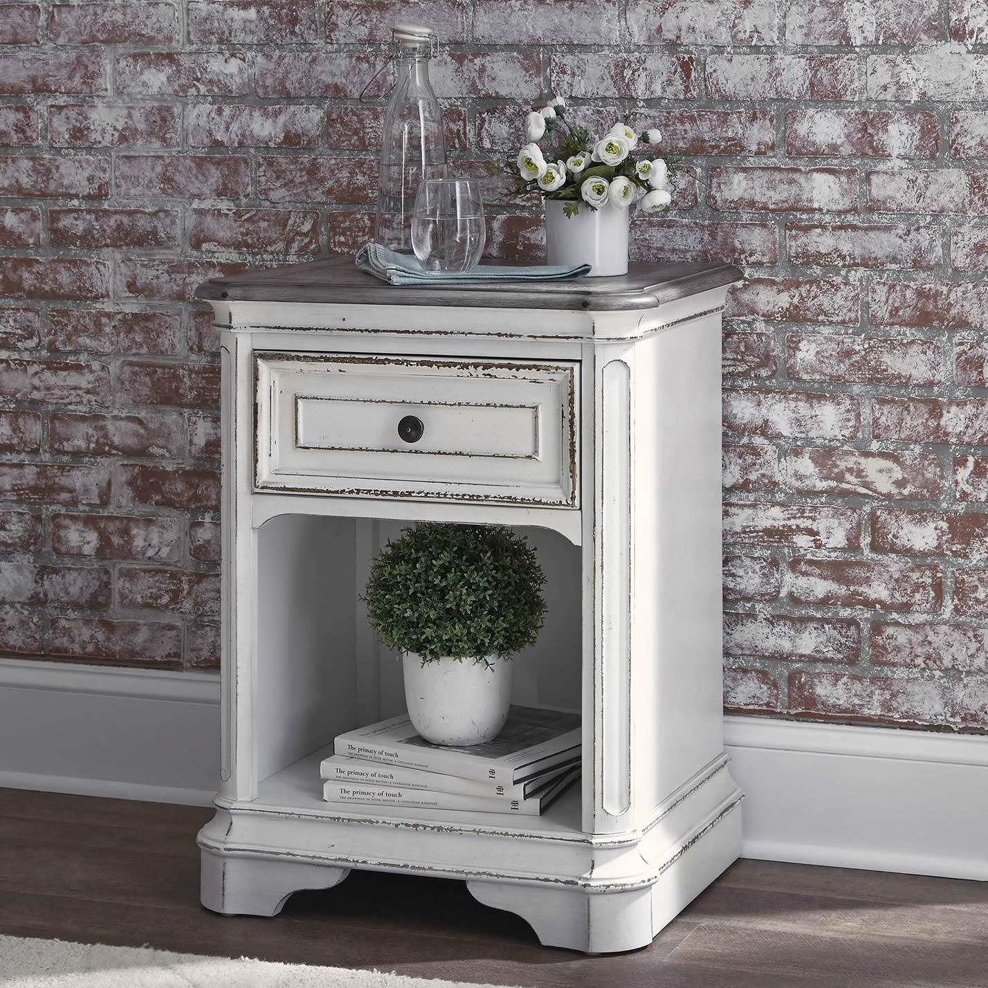  Liberty Furniture Industries Inc. Magnolia Manor 1-Drawer Kids Nightstand 244-BR62 IMAGE 3