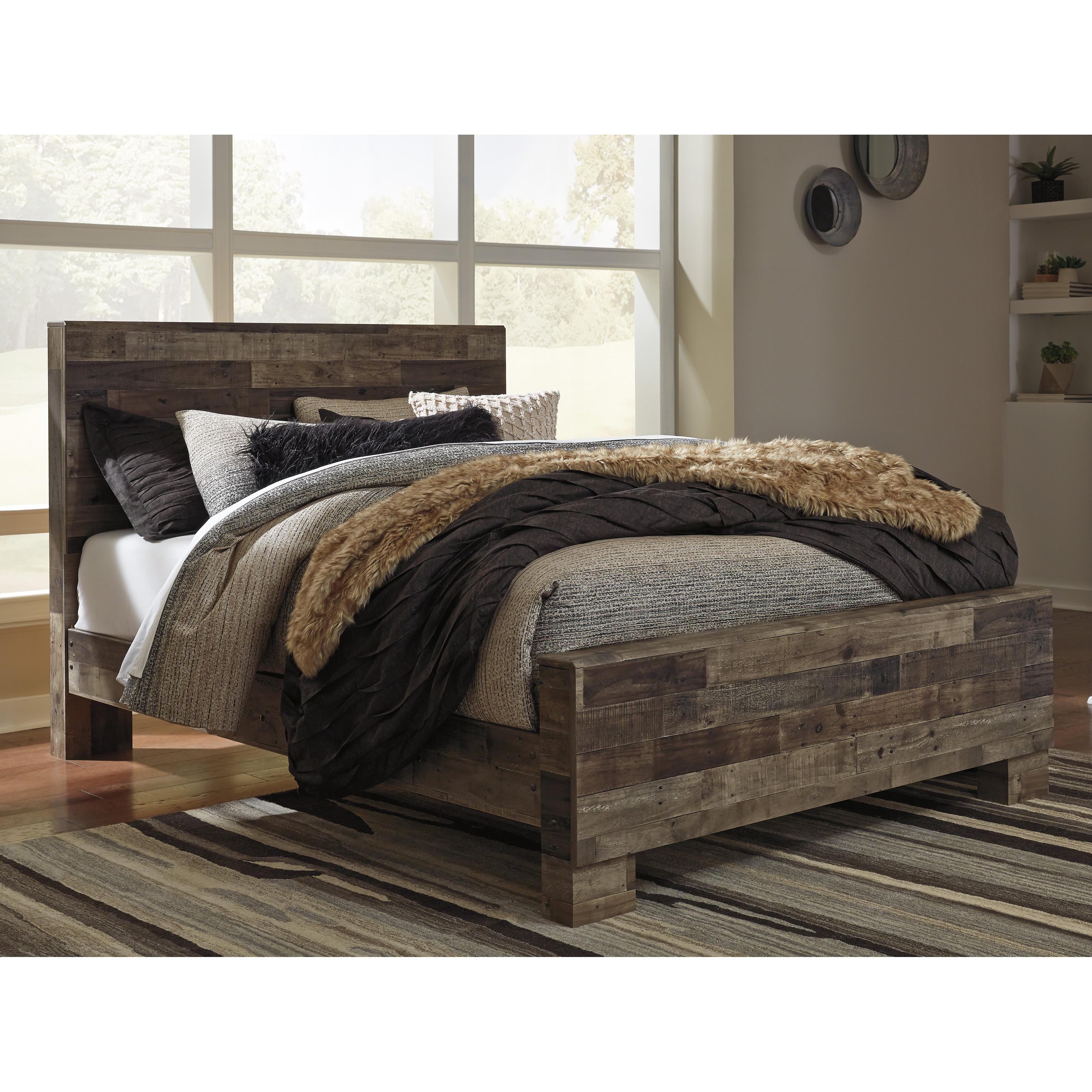  Size_Queen --  Benchcraft Derekson Panel Bed IMAGE 2