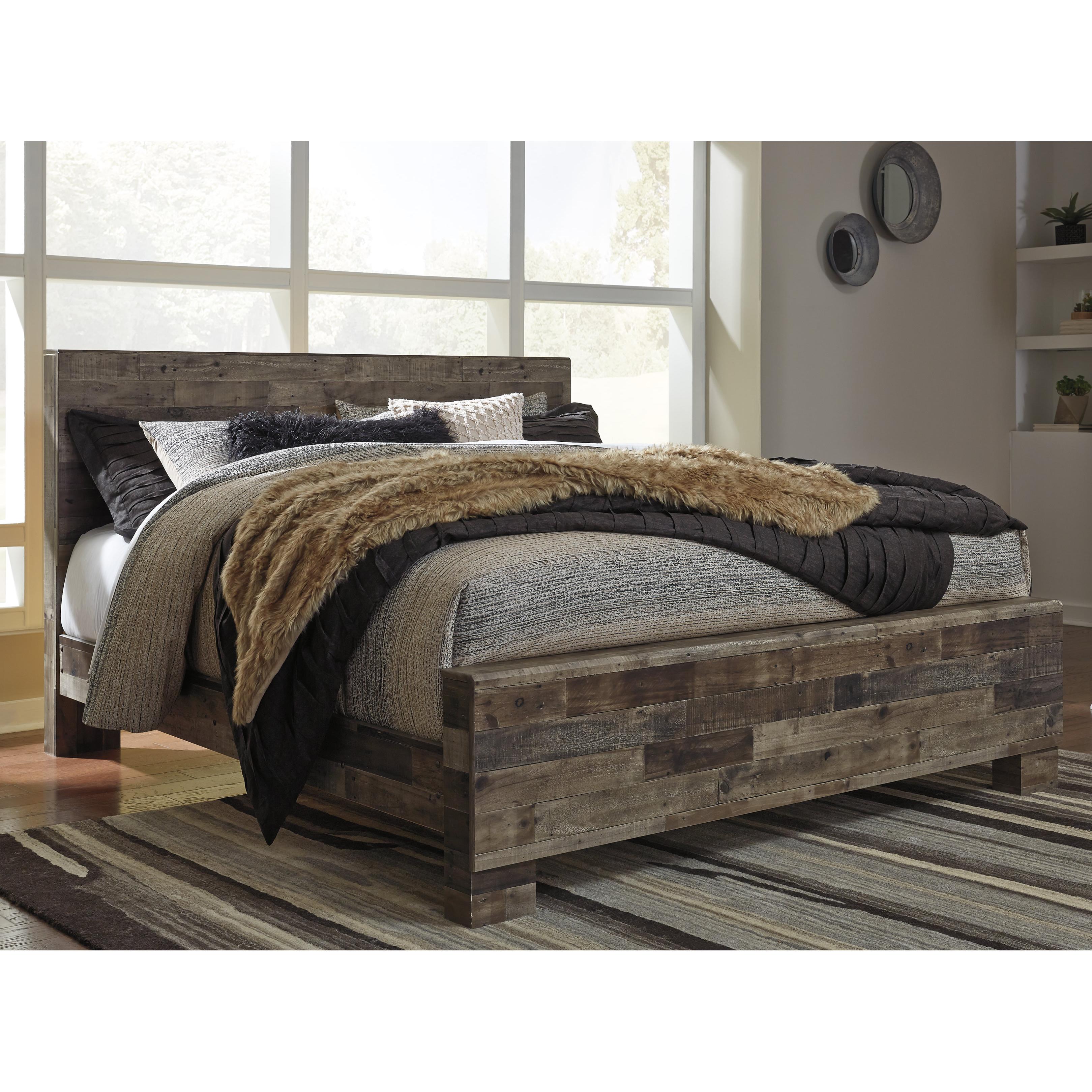  Size_King --  Derekson B200B11 King Panel Bed IMAGE 2