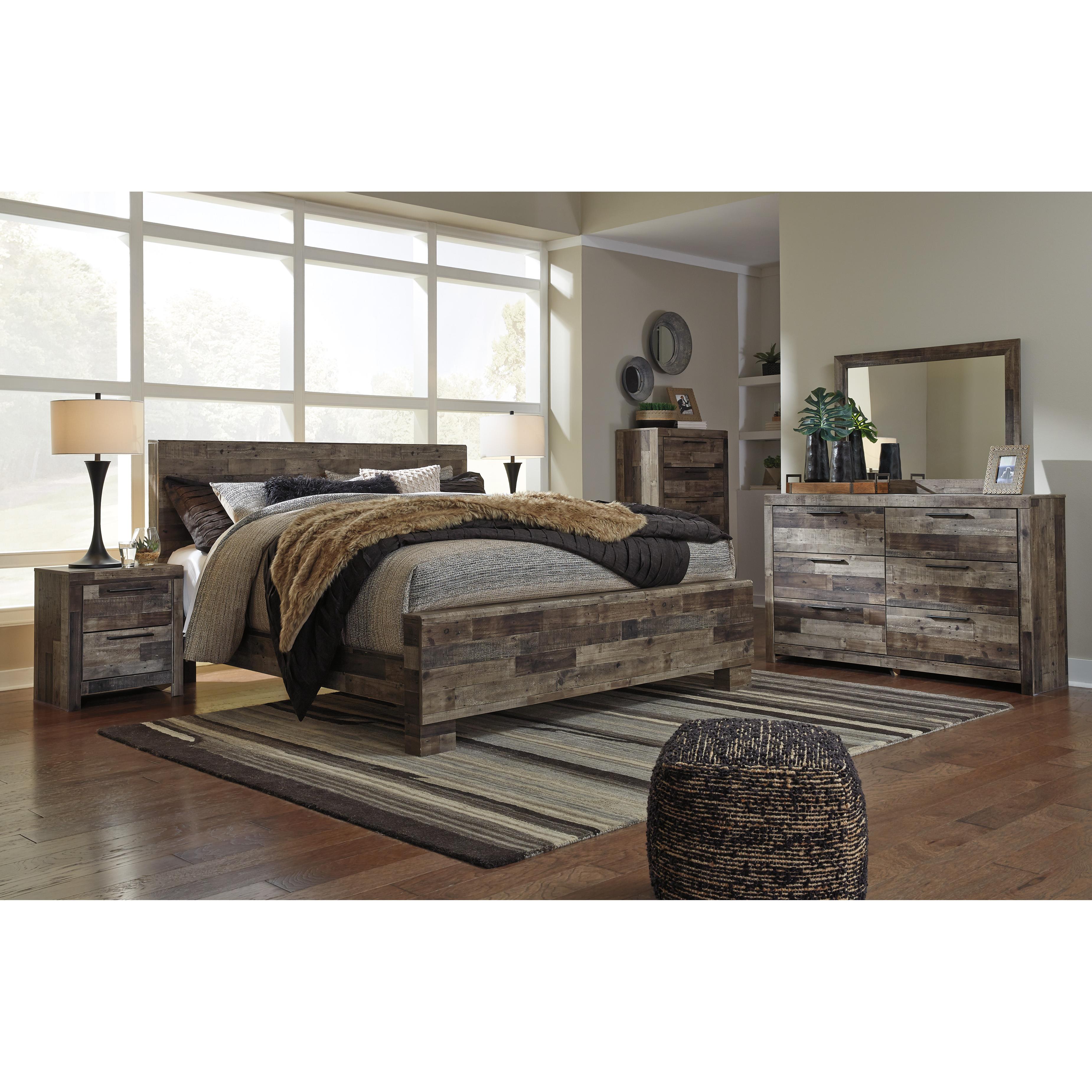  Size_King --  Derekson B200B11 King Panel Bed IMAGE 4