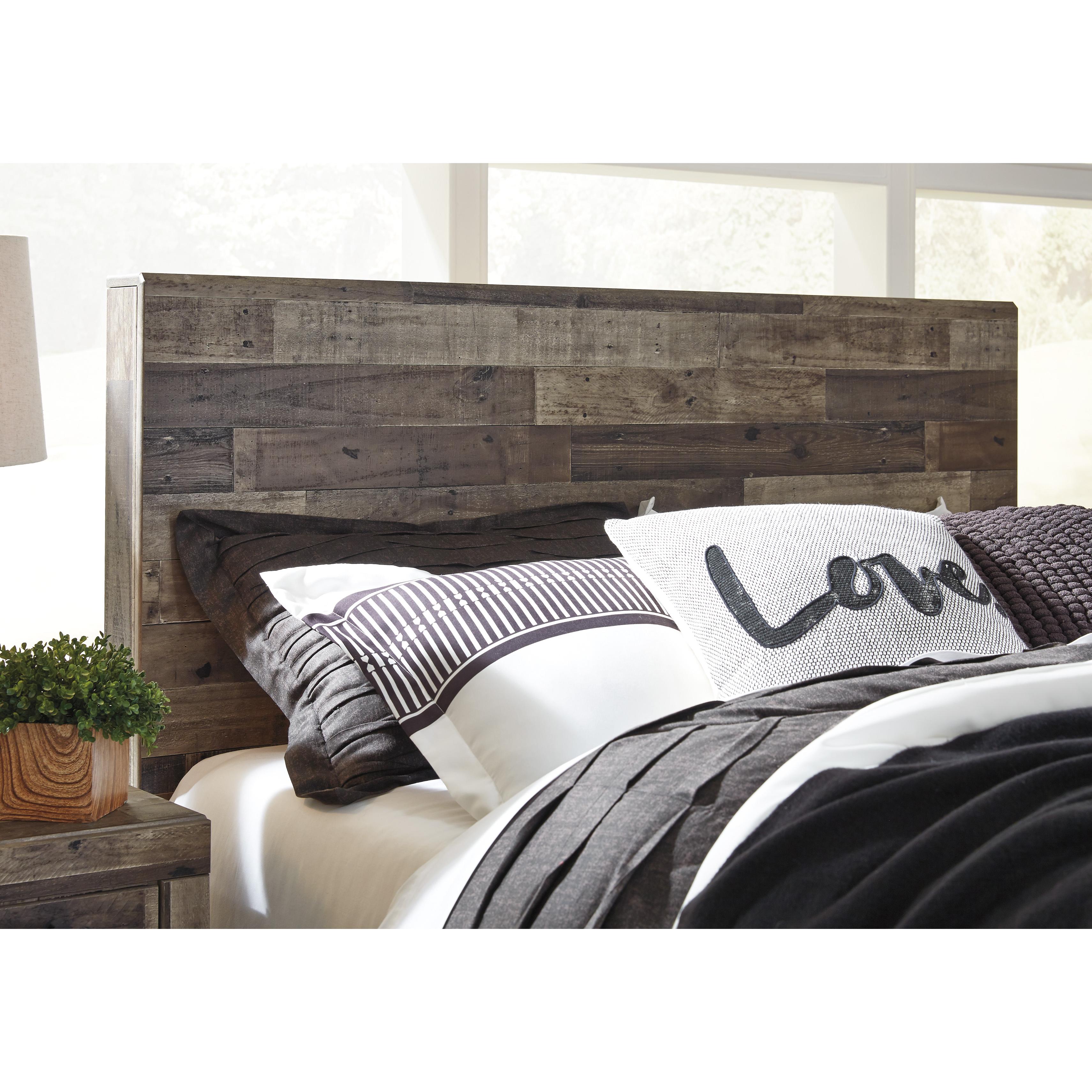  Size_Queen --  Benchcraft Derekson Panel Bed with Storage IMAGE 3