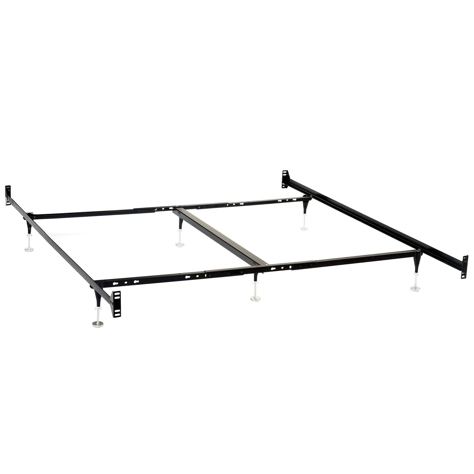  Coaster Furniture Esme 9602QK Queen or E King Bed Frame - Black (Headboard & Footboard) IMAGE 1