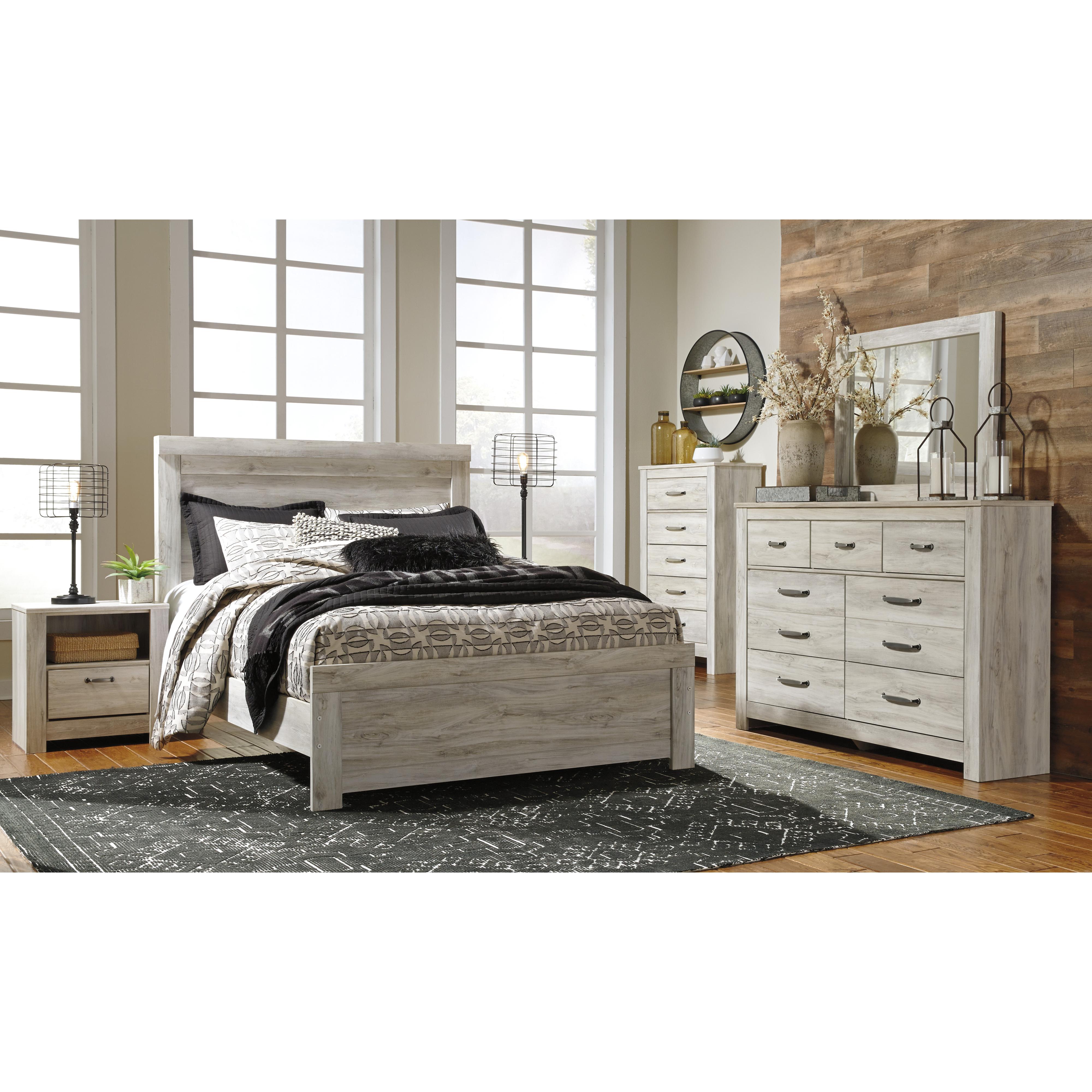  Size_Queen --  Signature Design by Ashley Bellaby Panel Bed IMAGE 3
