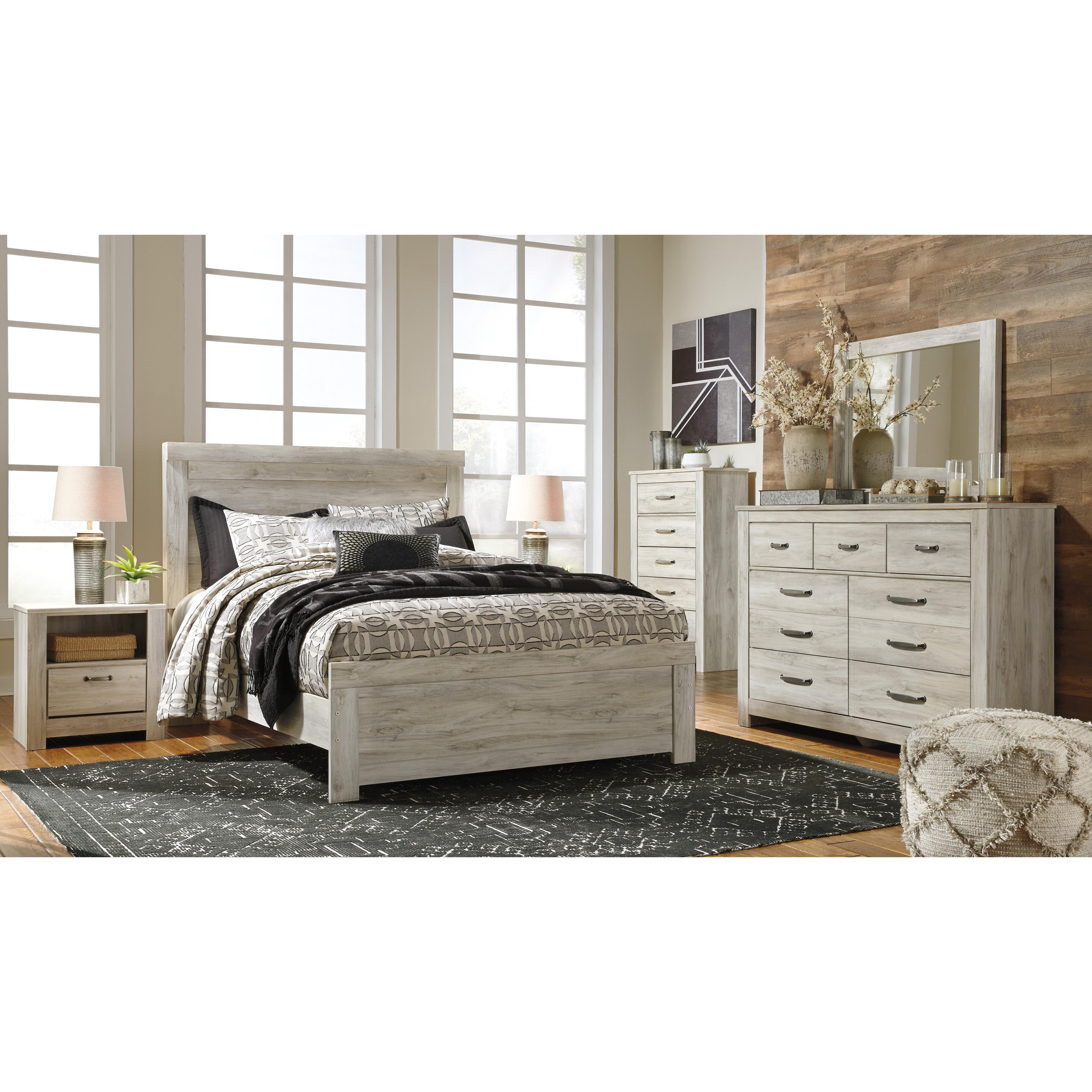  Size_Queen --  Signature Design by Ashley Bellaby Panel Bed IMAGE 4