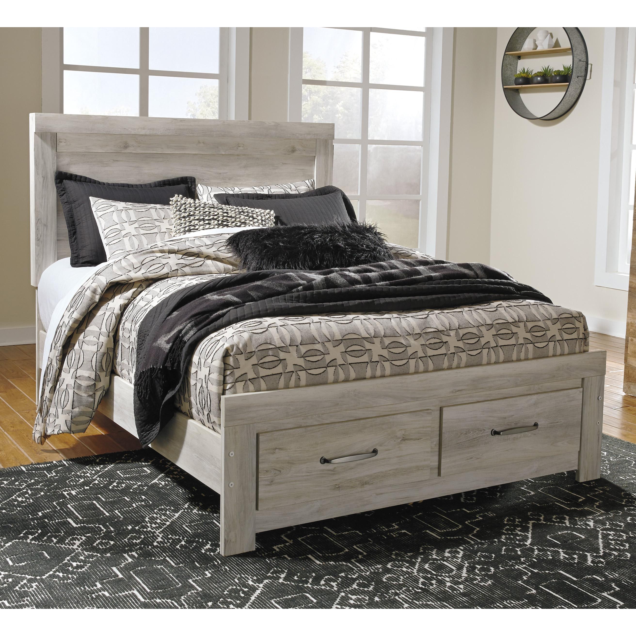  Size_Queen --  Signature Design by Ashley Bellaby Platform Bed with Storage IMAGE 2