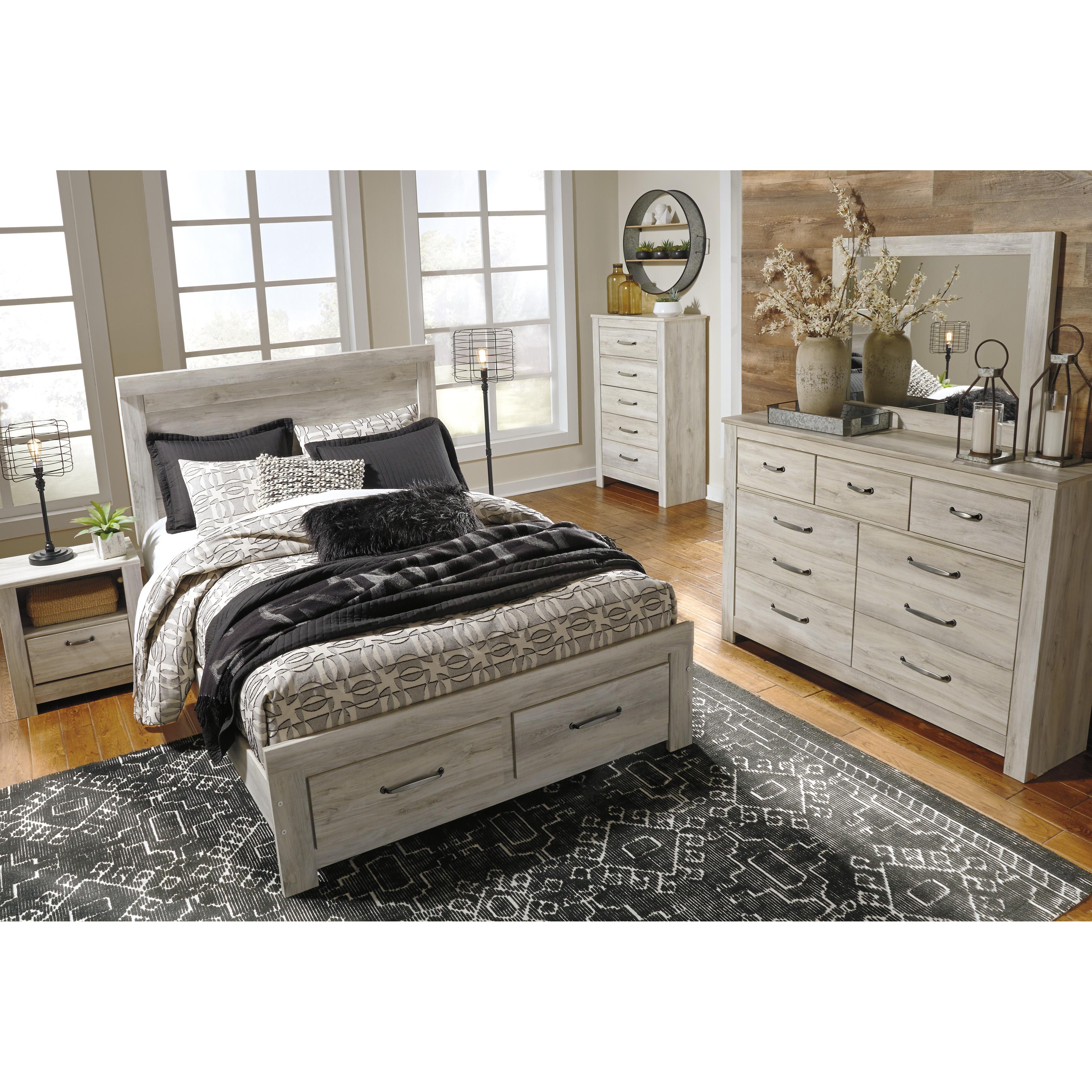  Size_Queen --  Signature Design by Ashley Bellaby Platform Bed with Storage IMAGE 5