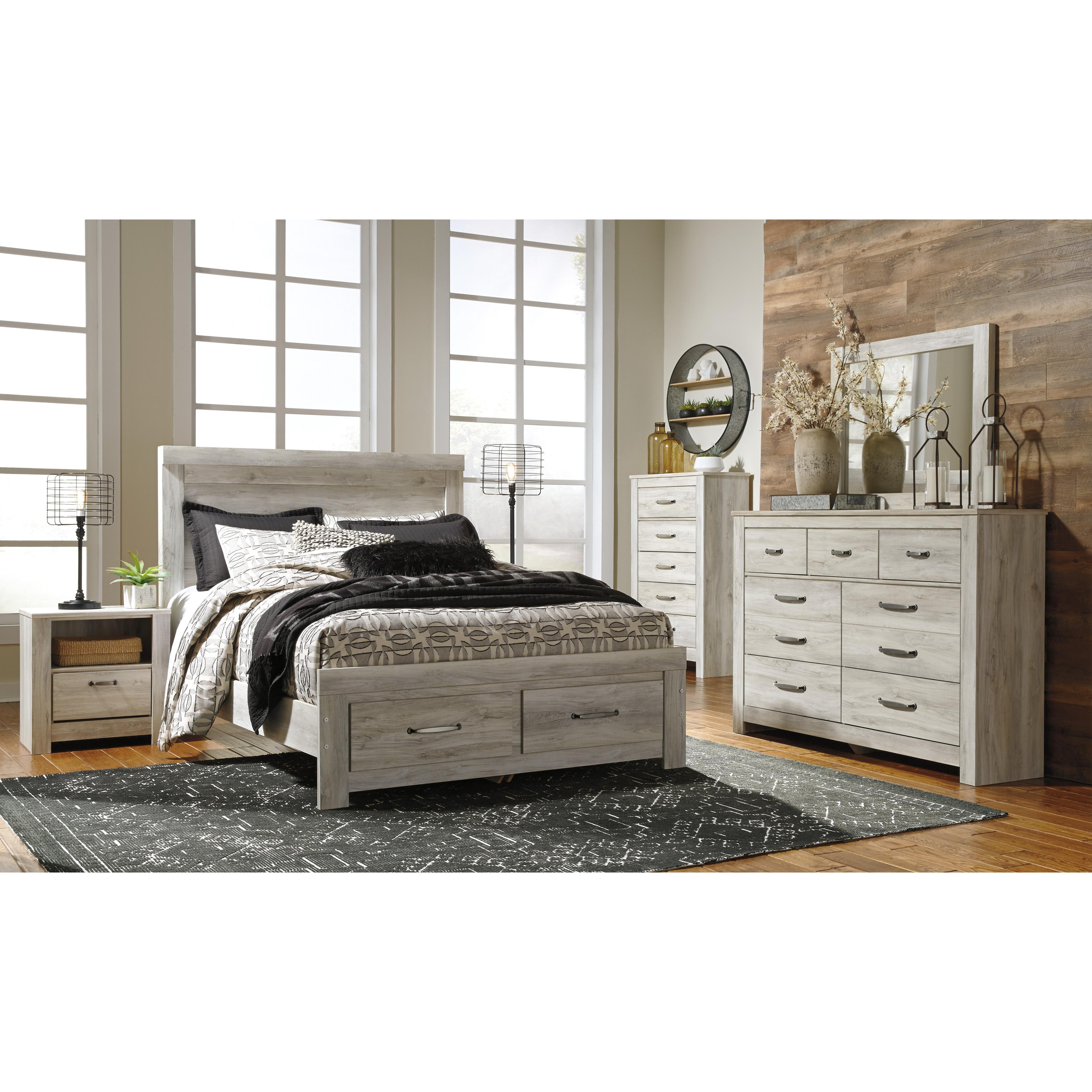  Size_Queen --  Signature Design by Ashley Bellaby Platform Bed with Storage IMAGE 6
