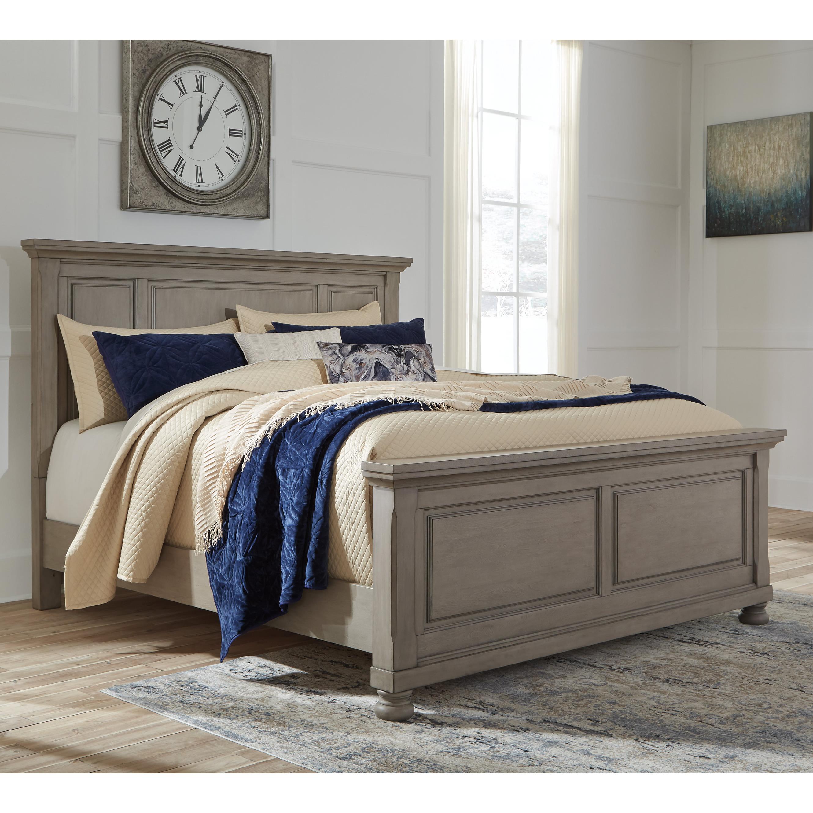  Size_King --  Lettner B733B6 King Panel Bed IMAGE 2