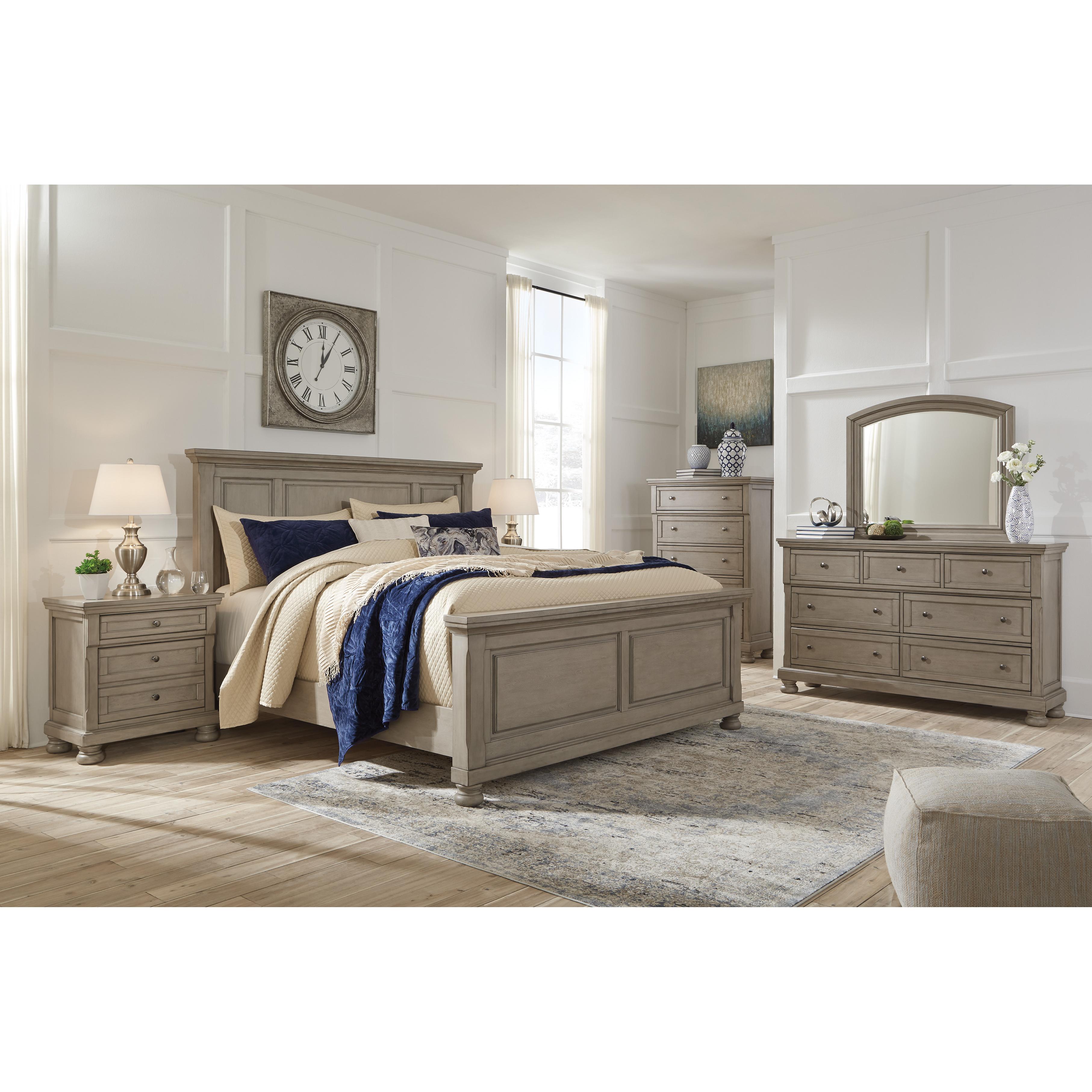  Size_California King --  Lettner B733B7 California King Panel Bed IMAGE 9