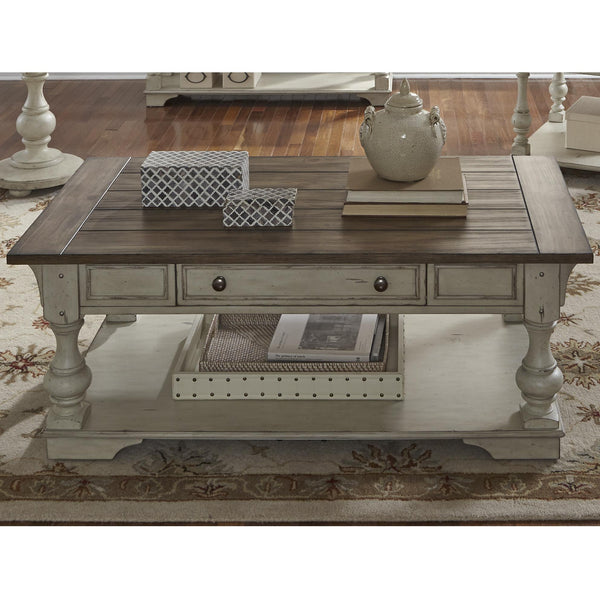 Liberty Furniture Industries Inc. Morgan Creek Cocktail Table 498-OT1010