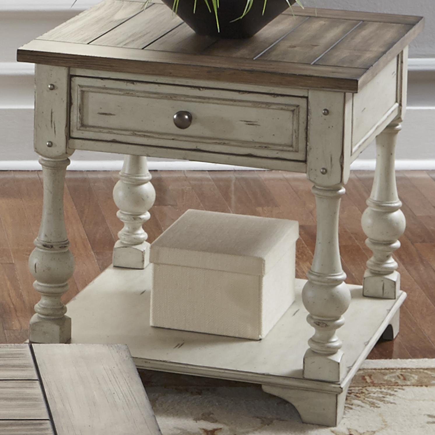  Liberty Furniture Industries Inc. Morgan Creek End Table 498-OT1020 IMAGE 1