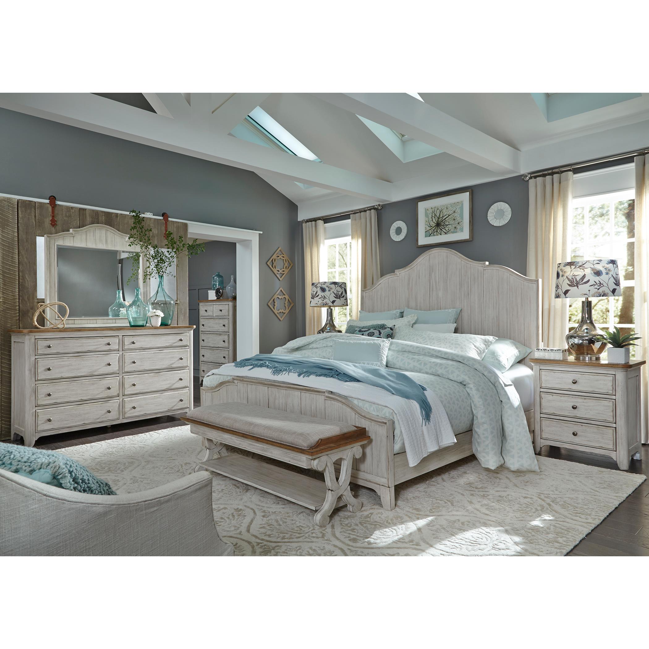  Liberty Furniture Industries Inc. Farmhouse Reimagined Bench 652-BR47 IMAGE 2