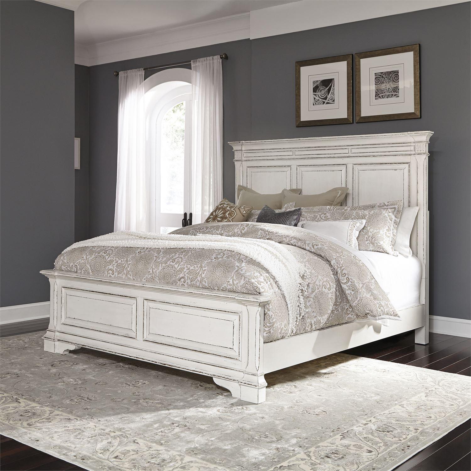  Size_King --  Abbey Park 520-BR-KPB King Panel Bed IMAGE 2