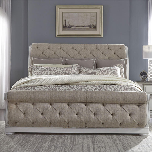 Liberty Furniture Industries Inc. Abbey Park Upholstered Sleigh Bed