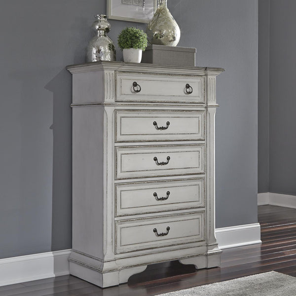 Liberty Furniture Industries Inc. Abbey Park 5-Drawer Chest 520-BR41