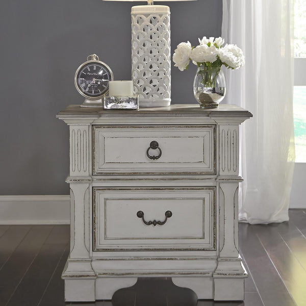 Liberty Furniture Industries Inc. Abbey Park 2-Drawer Nightstand 520-BR61