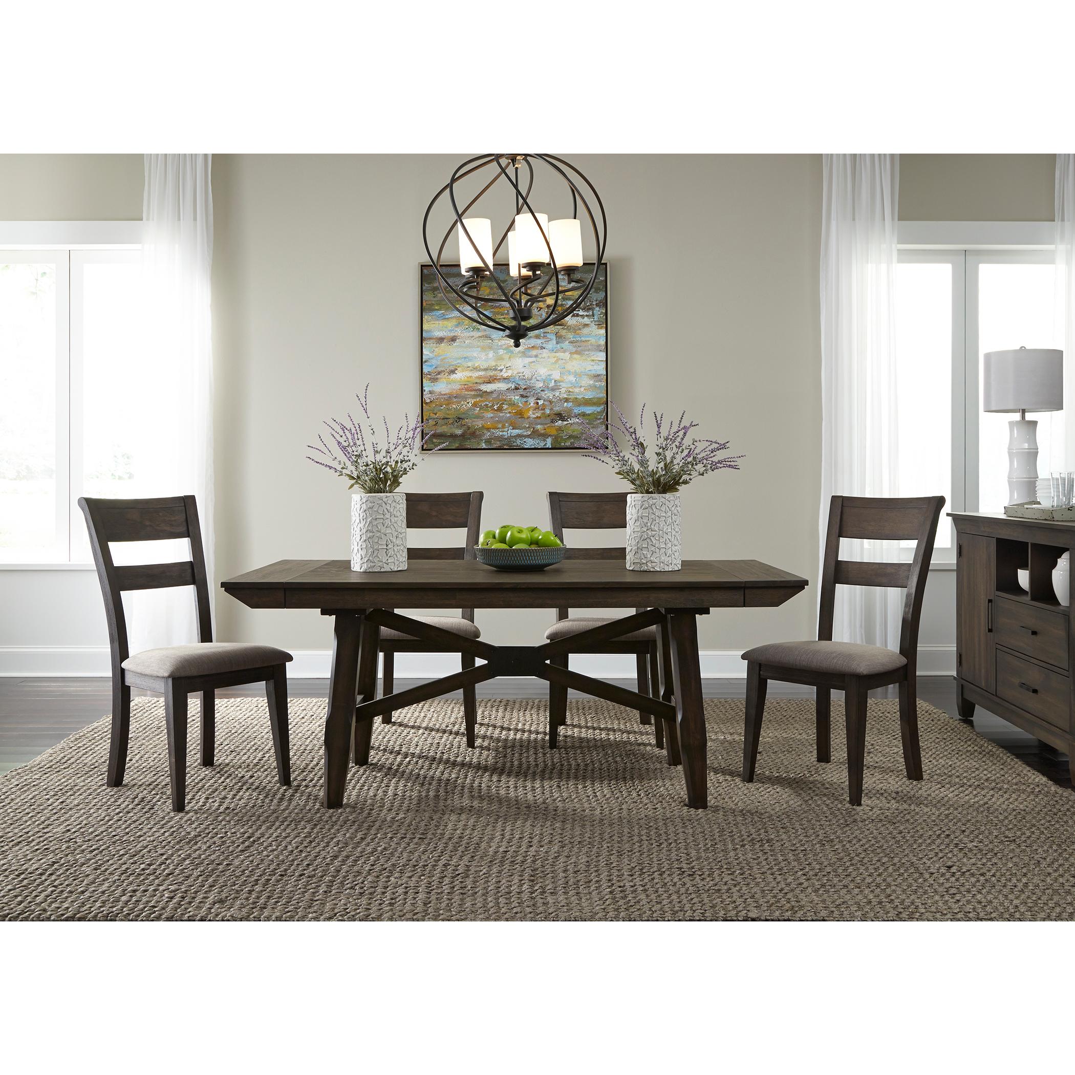  Liberty Furniture Industries Inc. Double Bridge Dining Chair 152-C2501S IMAGE 2
