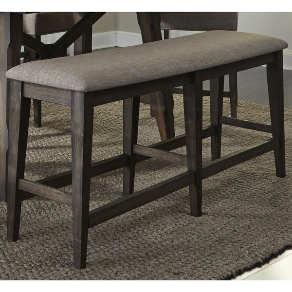 Liberty Furniture Industries Inc. Double Bridge Counter Height Bench 152-C900125B