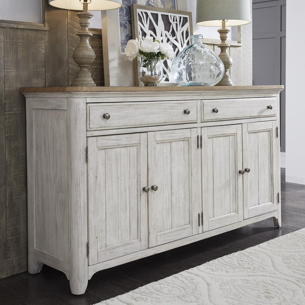 Liberty Furniture Industries Inc. Farmhouse Reimagined Buffet 652-SR6838