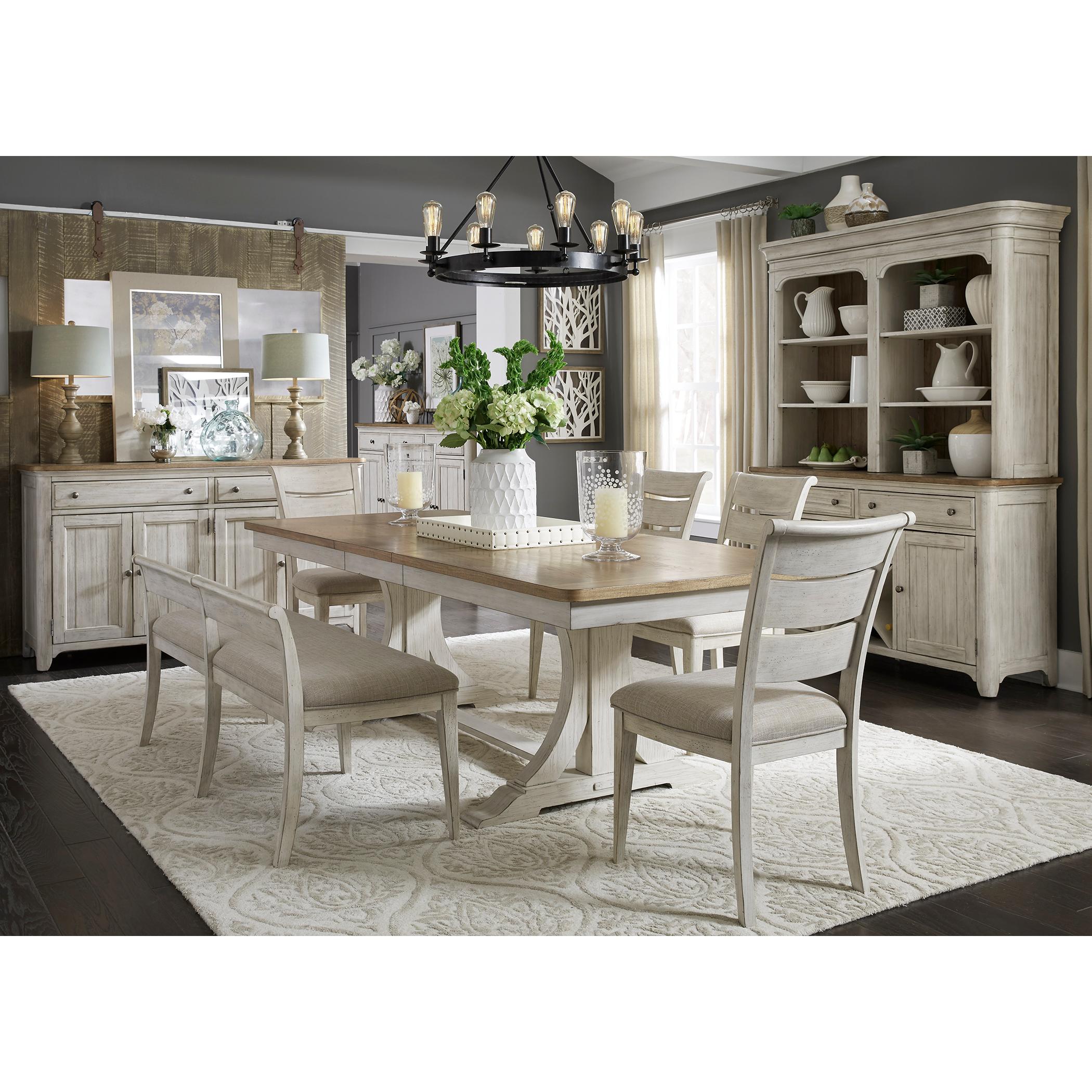  Liberty Furniture Industries Inc. Farmhouse Reimagined Dining Chair 652-C6501S IMAGE 3