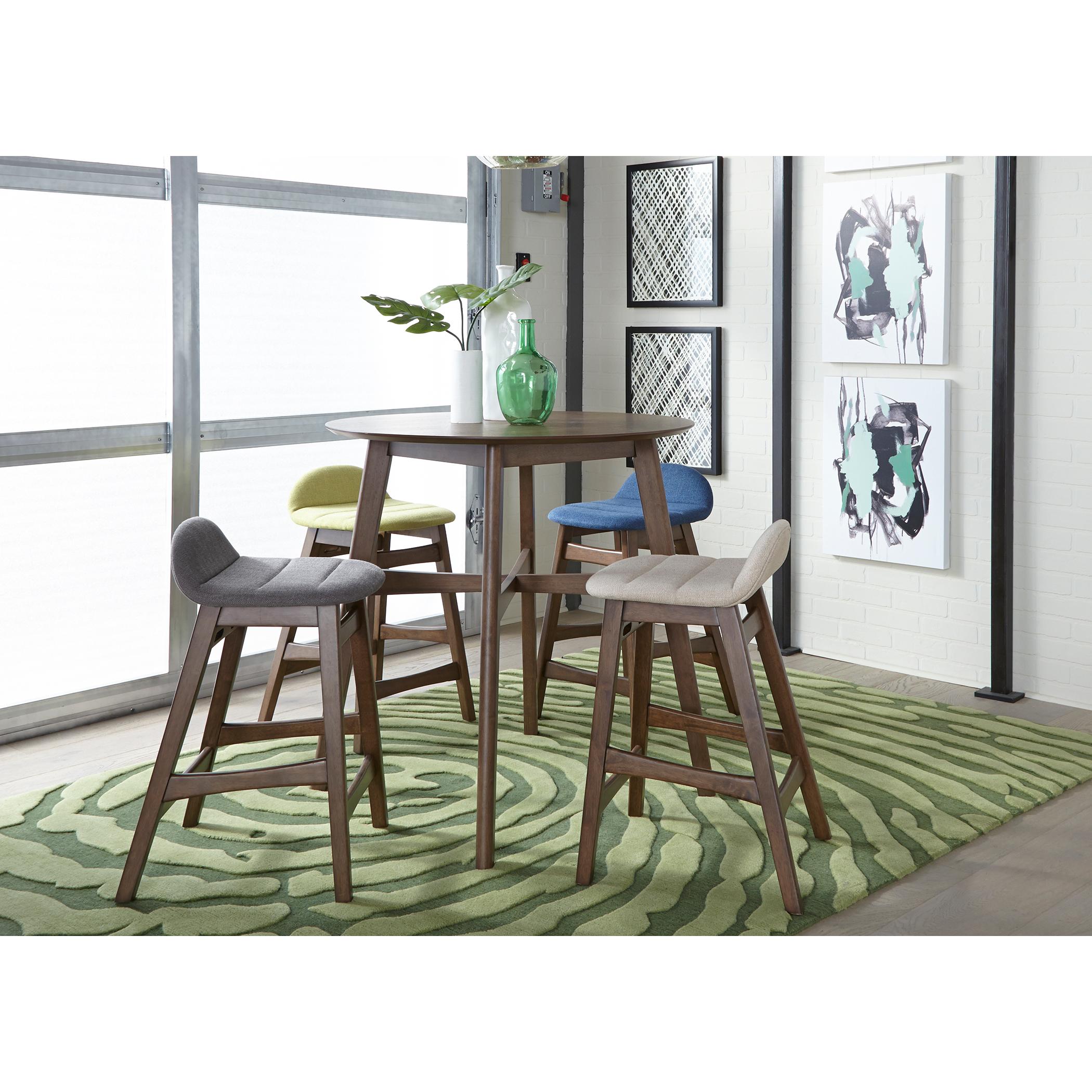  Liberty Furniture Industries Inc. Space Savers Pub Height Stool 198-B650124-GY IMAGE 2