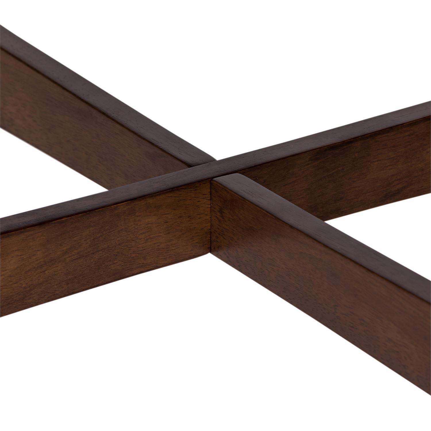  Liberty Furniture Industries Inc. Round Space Savers Counter Height Dining Table with Trestle Base 198-GT3636 IMAGE 5