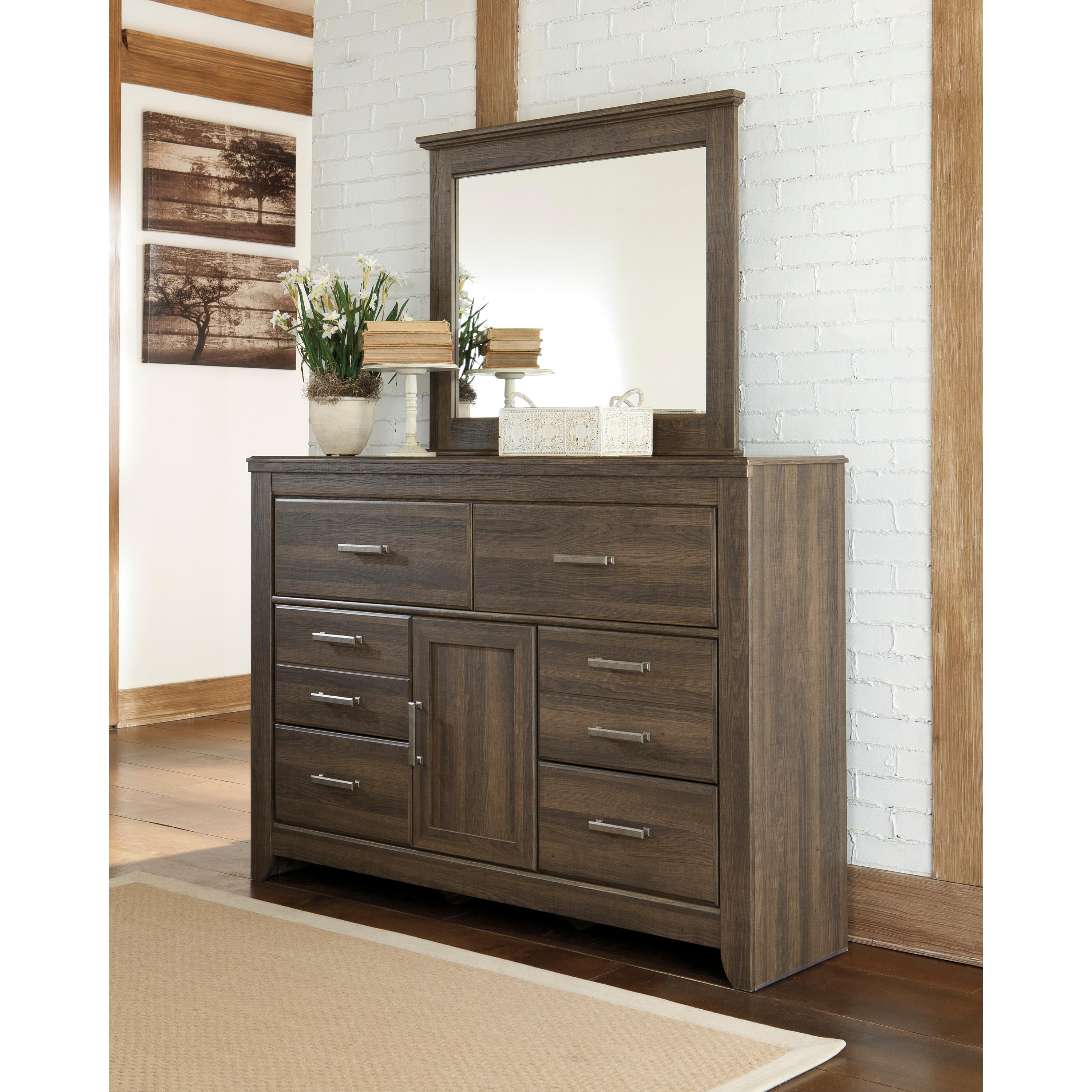  Signature Design by Ashley Juararo B251 6 pc Queen Poster Bedroom Set IMAGE 3