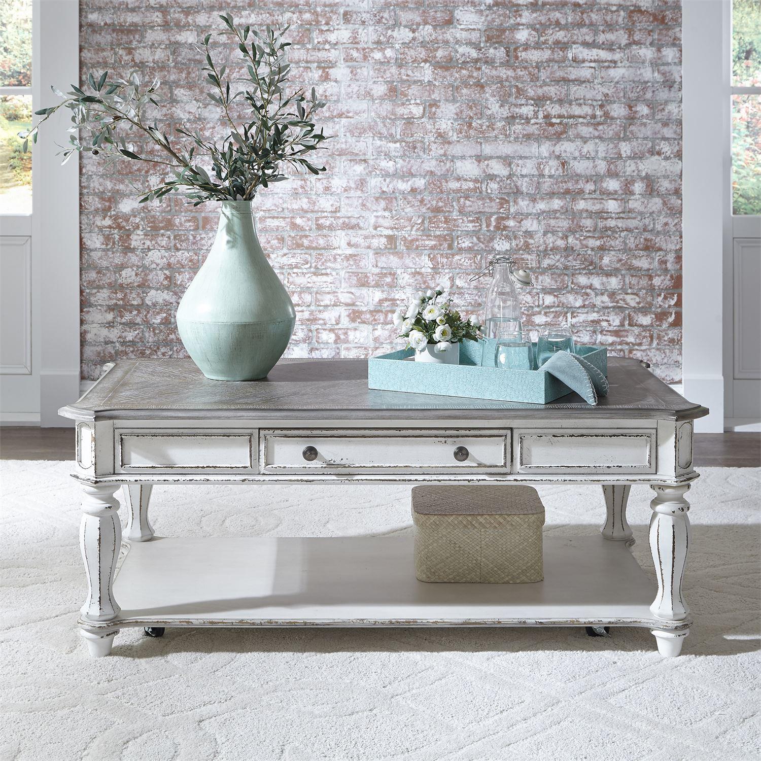  Liberty Furniture Industries Inc. Magnolia Manor Cocktail Table 244-OT1010 IMAGE 1