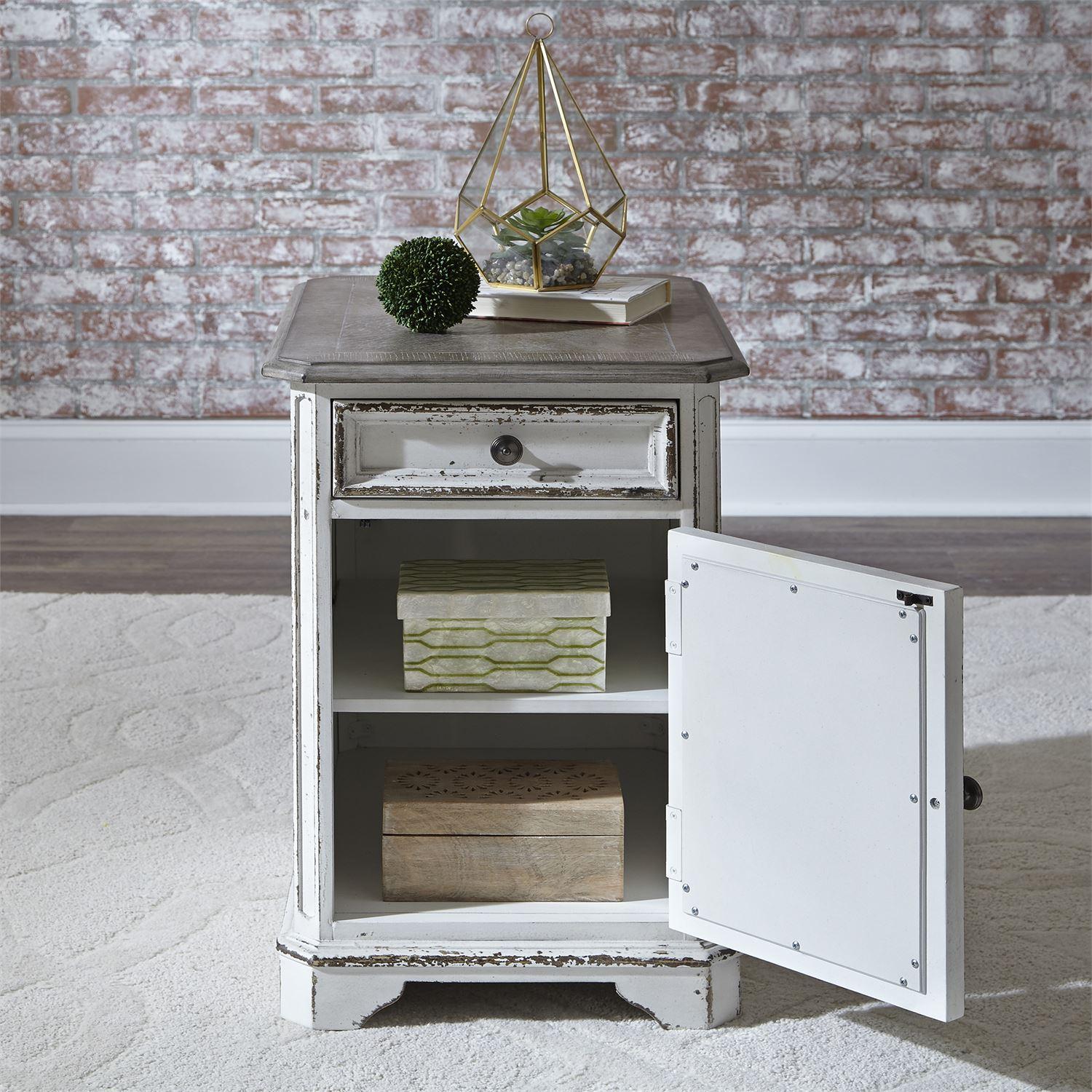  Liberty Furniture Industries Inc. Magnolia Manor Chairside Table 244-OT1021 IMAGE 2