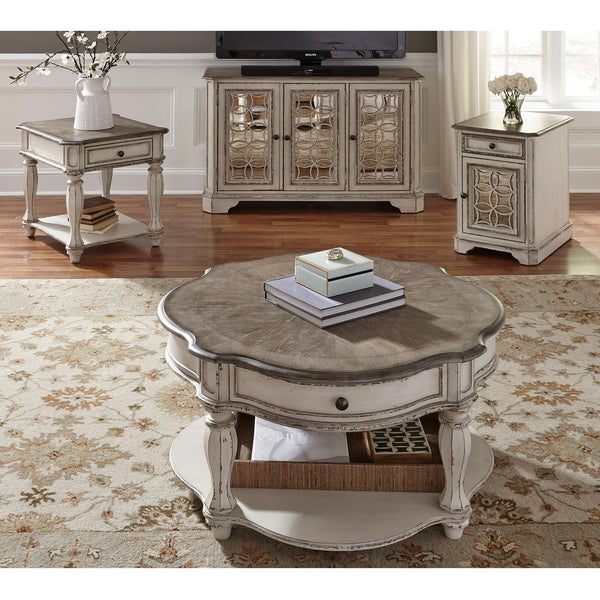 Liberty Furniture Industries Inc. Magnolia Manor Occasional Table Set 244-OT-O3PCS