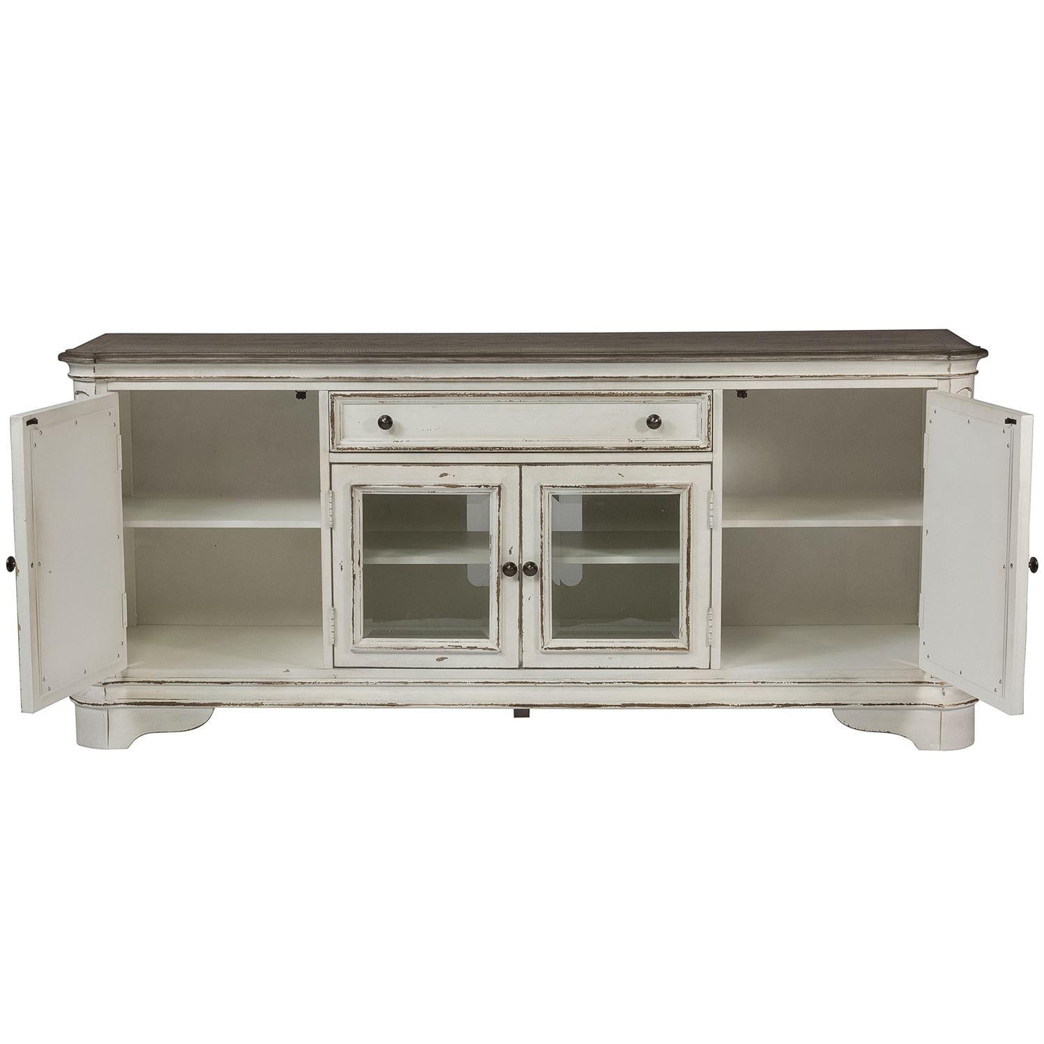  Liberty Furniture Industries Inc. Magnolia Manor TV Stand with Cable Management 244-TV74 IMAGE 3