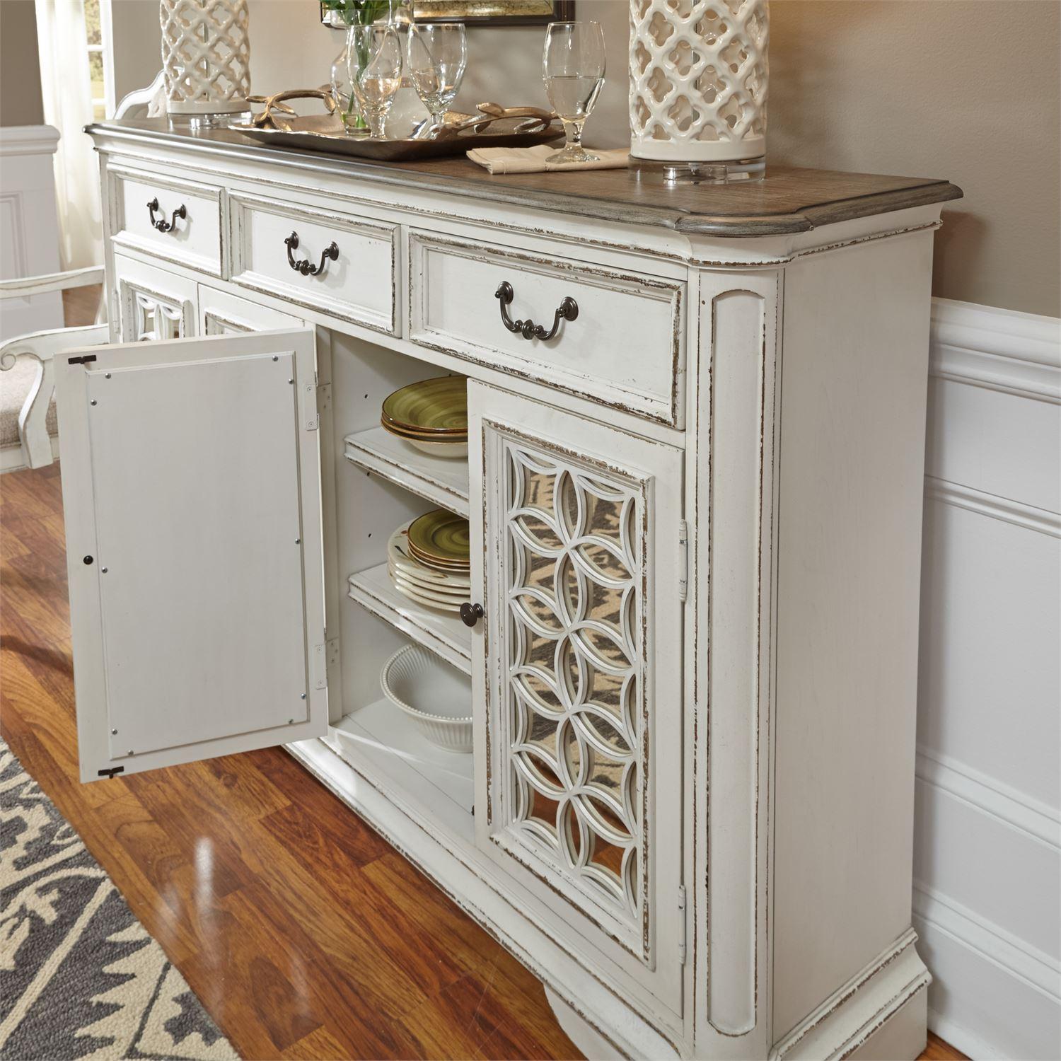  Liberty Furniture Industries Inc. Magnolia Manor Buffet 244-HB6642 IMAGE 7
