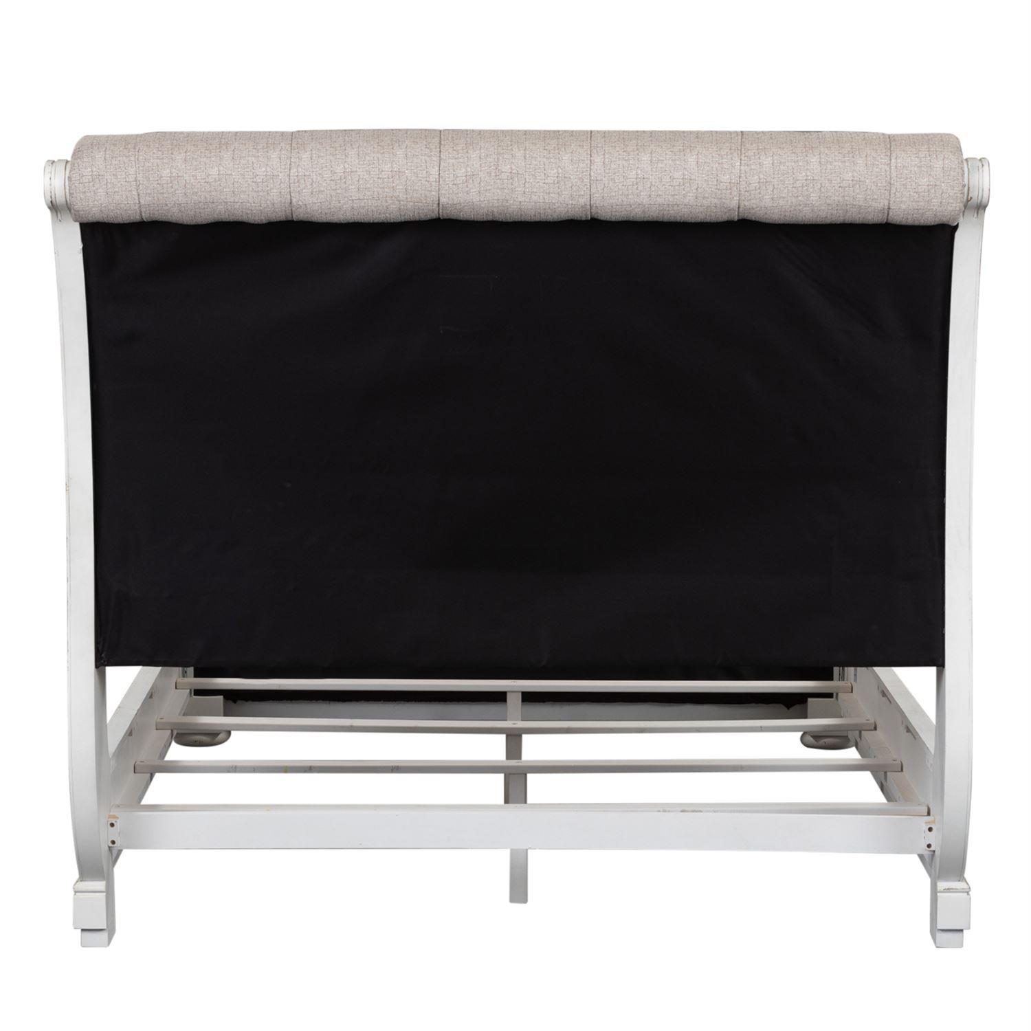 Size_Queen --  Liberty Furniture Industries Inc. Magnolia Manor Upholstered Sleigh Bed IMAGE 5