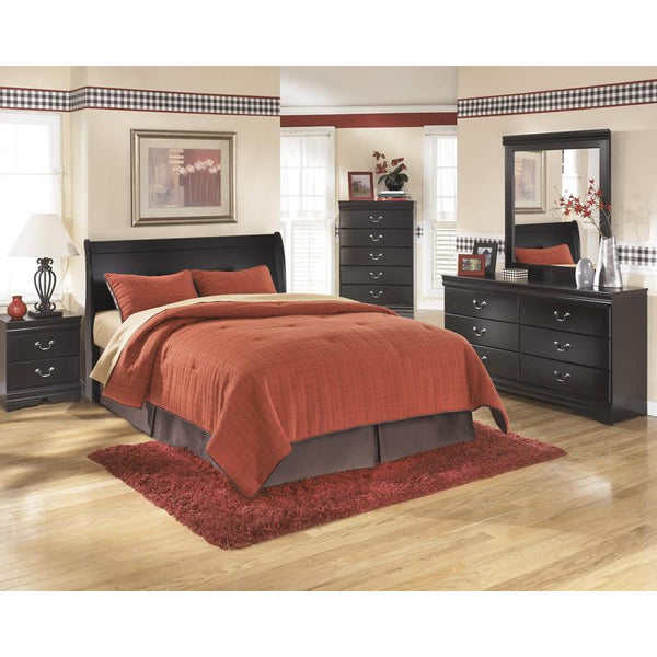 Signature Design by Ashley Huey Vineyard B128 5 pc Queen Sleigh Bedroom Set