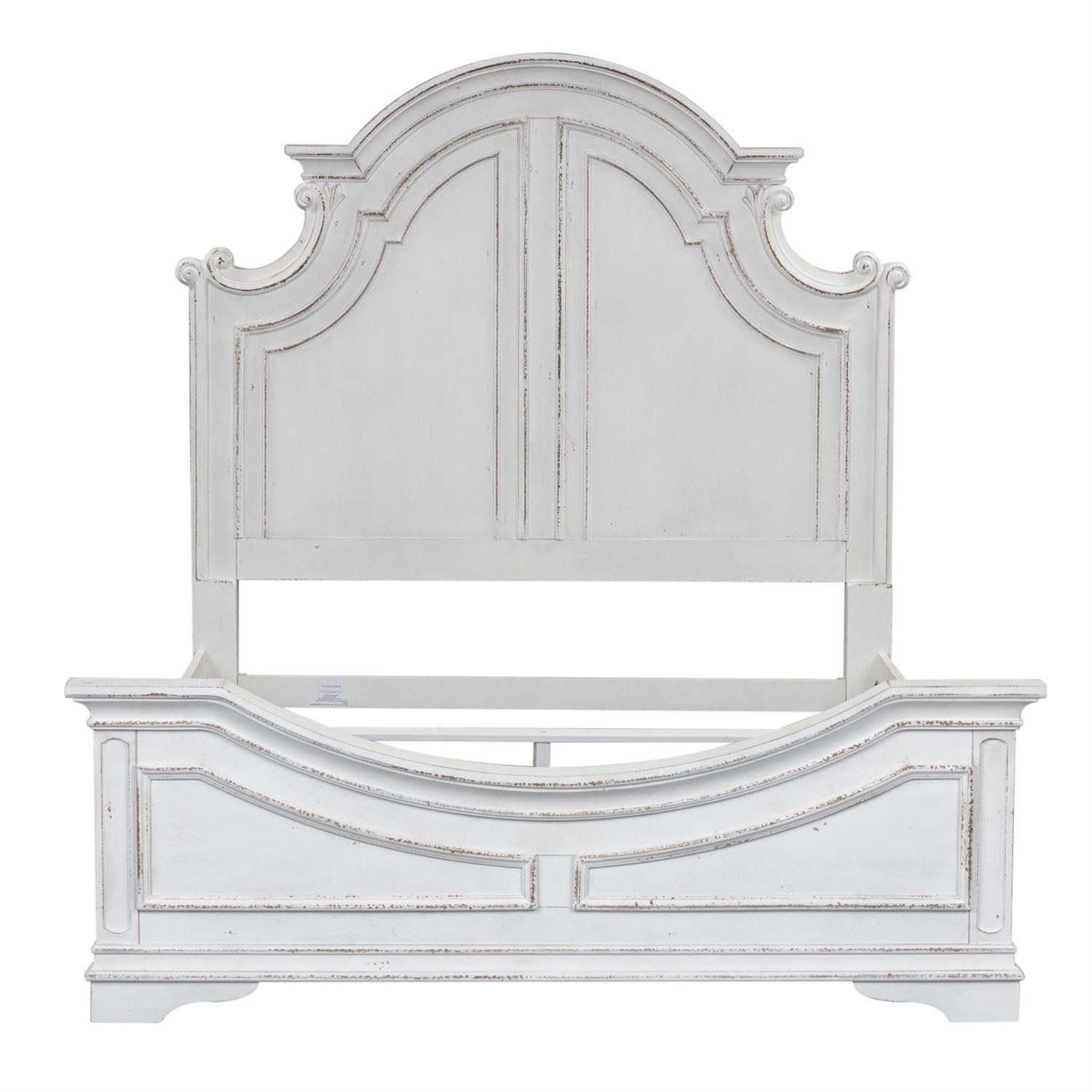  Size_Queen --  Liberty Furniture Industries Inc. Magnolia Manor Panel Bed IMAGE 2