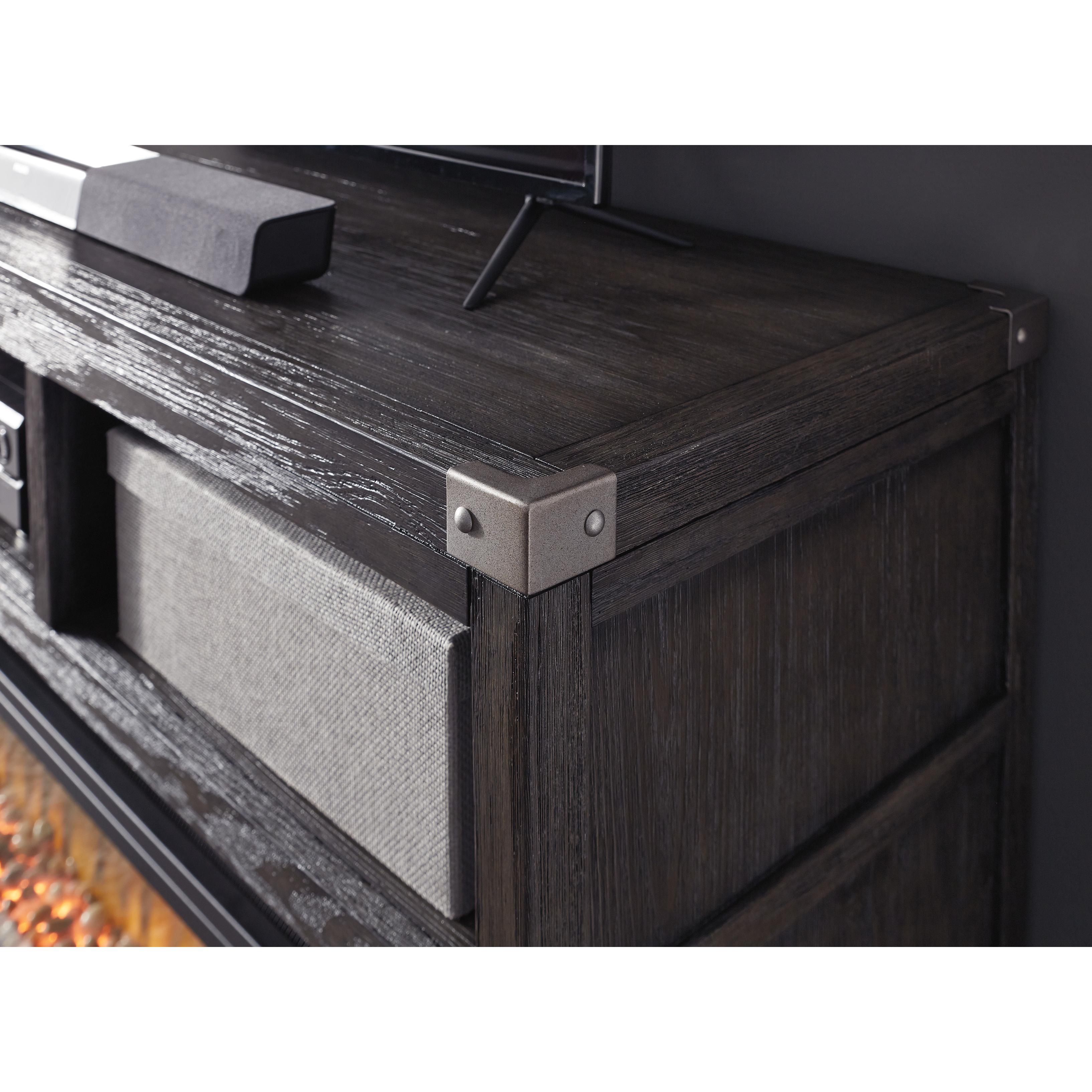  Signature Design by Ashley Todoe TV Stand with Cable Management W901-68 IMAGE 2