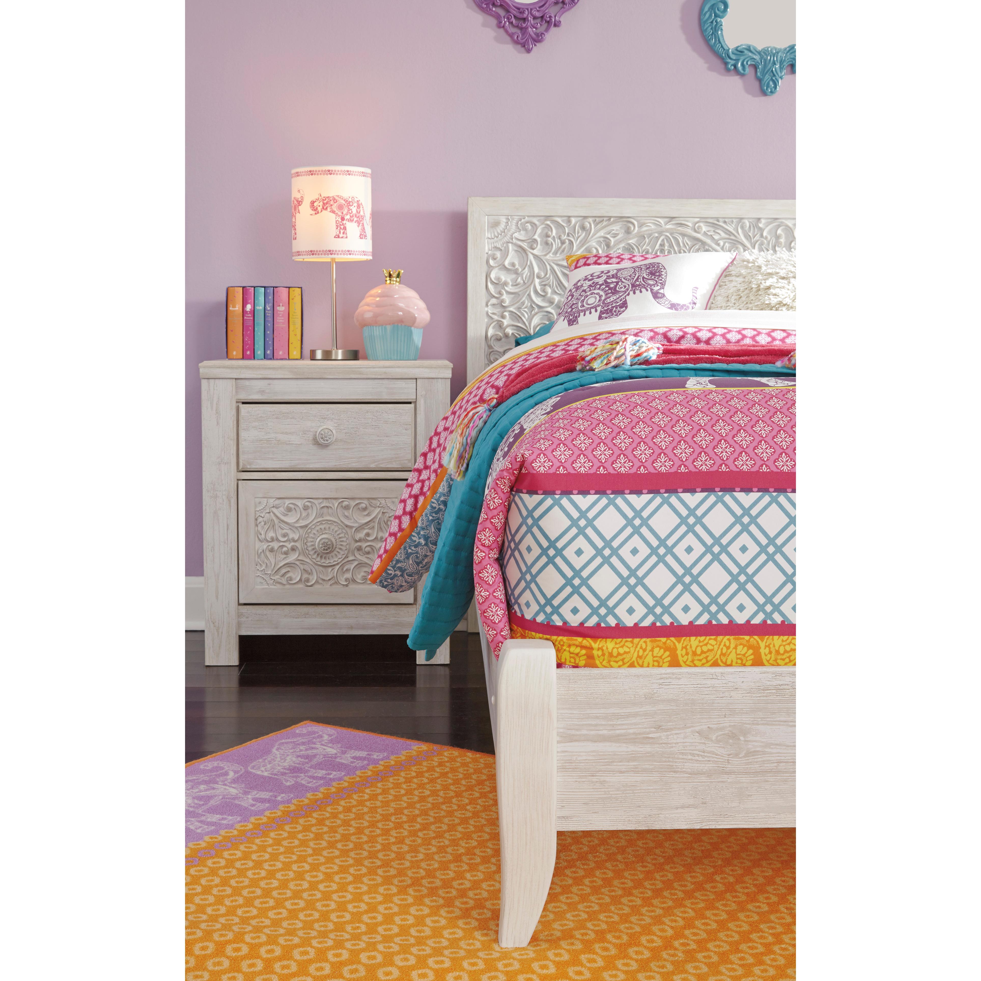  Signature Design by Ashley Paxberry B181B1 Twin Panel Bed IMAGE 5