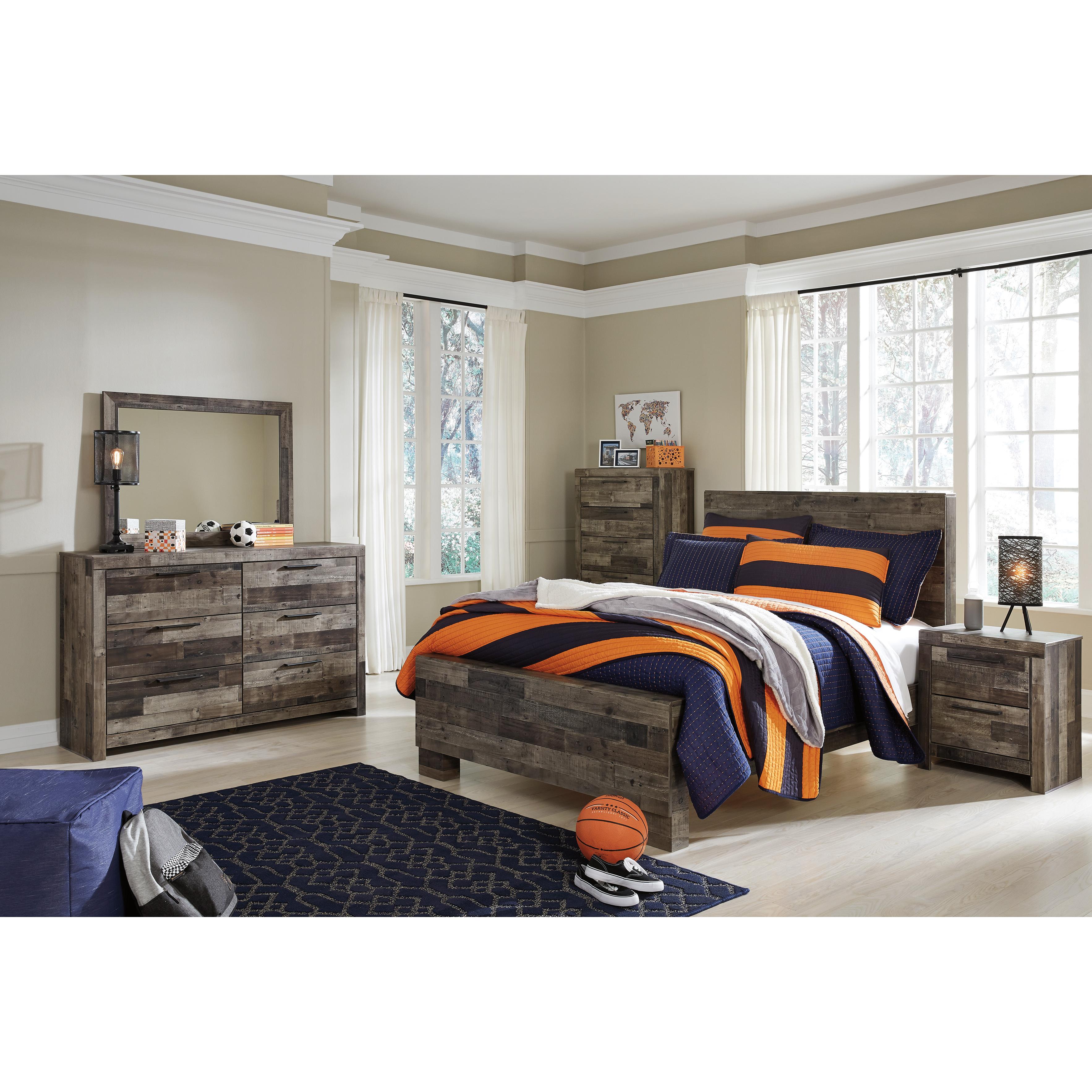  Benchcraft Derekson B200B4 Full Panel Bed IMAGE 3