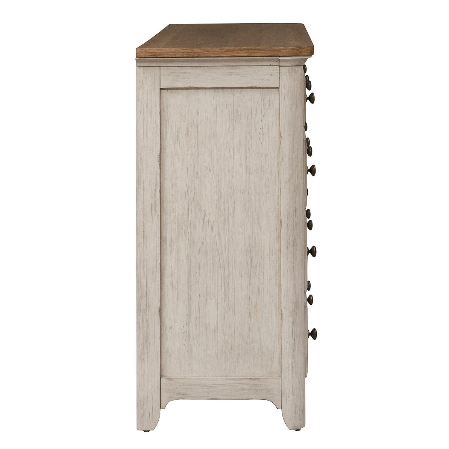  Liberty Furniture Industries Inc. Farmhouse Reimagined 8-Drawer Dresser with Mirror 652-BR-DM IMAGE 4