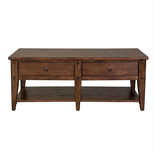 Liberty Furniture Industries Inc. Lake House Cocktail Table 210-OT1010