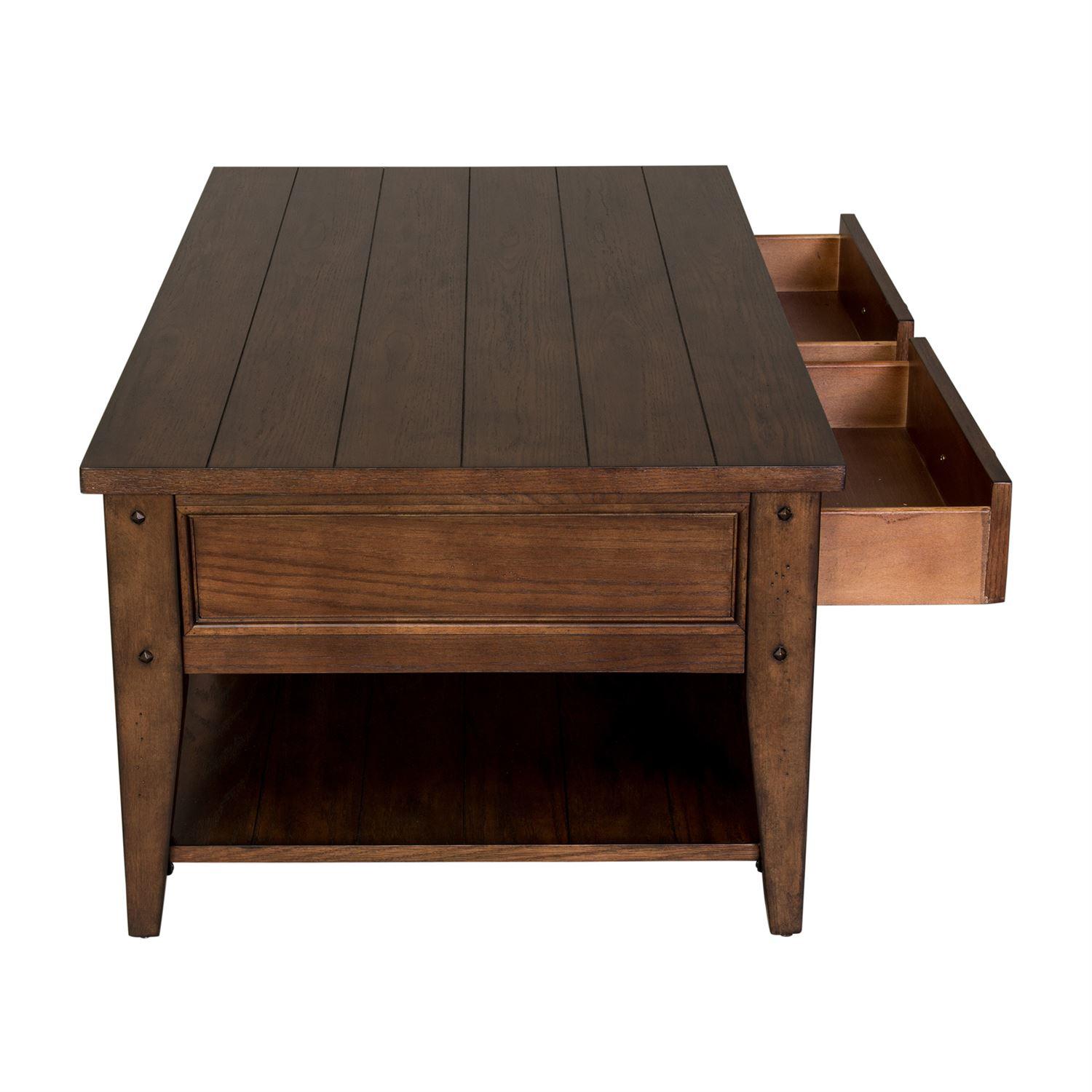  Liberty Furniture Industries Inc. Lake House Cocktail Table 210-OT1010 IMAGE 6