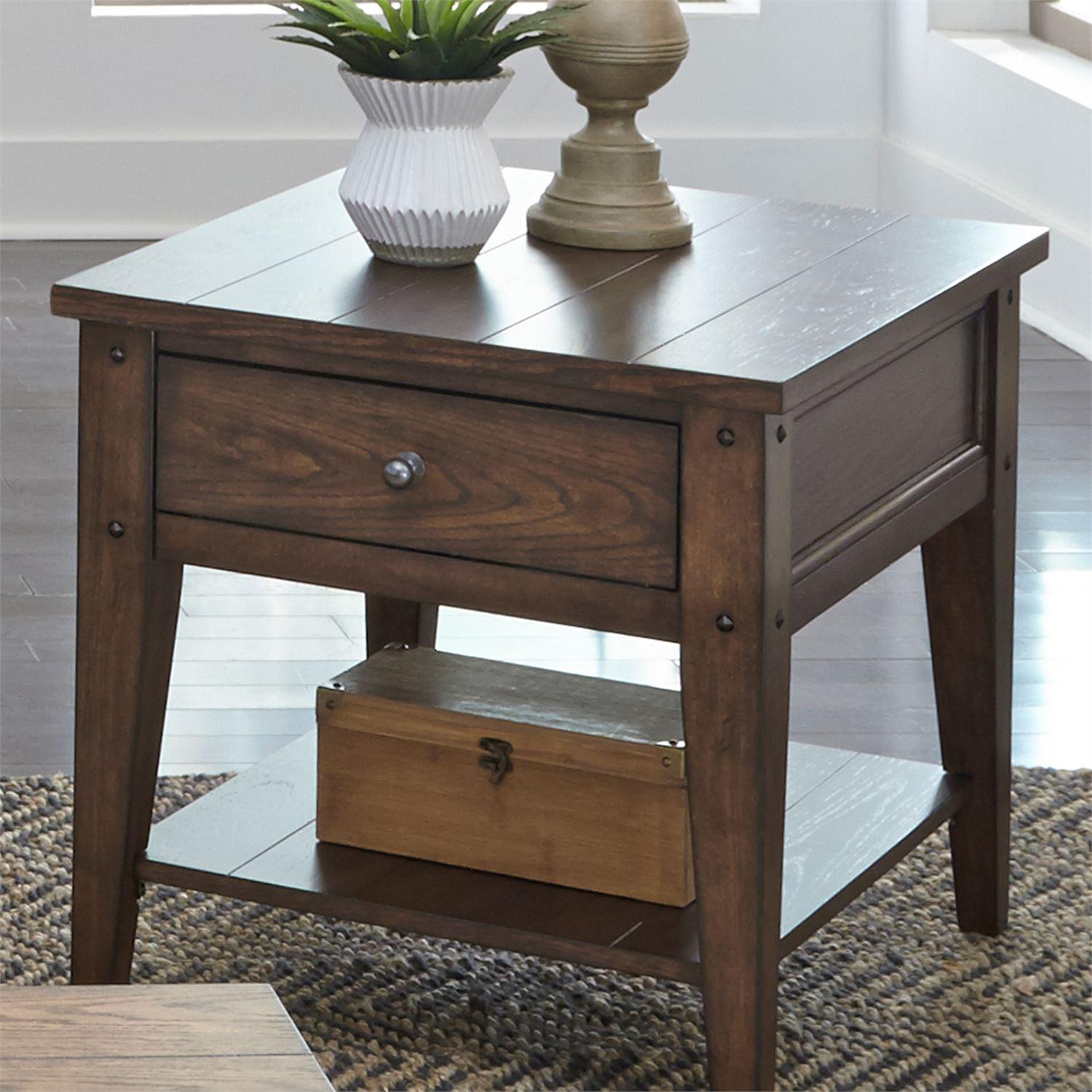  Liberty Furniture Industries Inc. Lake House End Table 210-OT1020 IMAGE 7