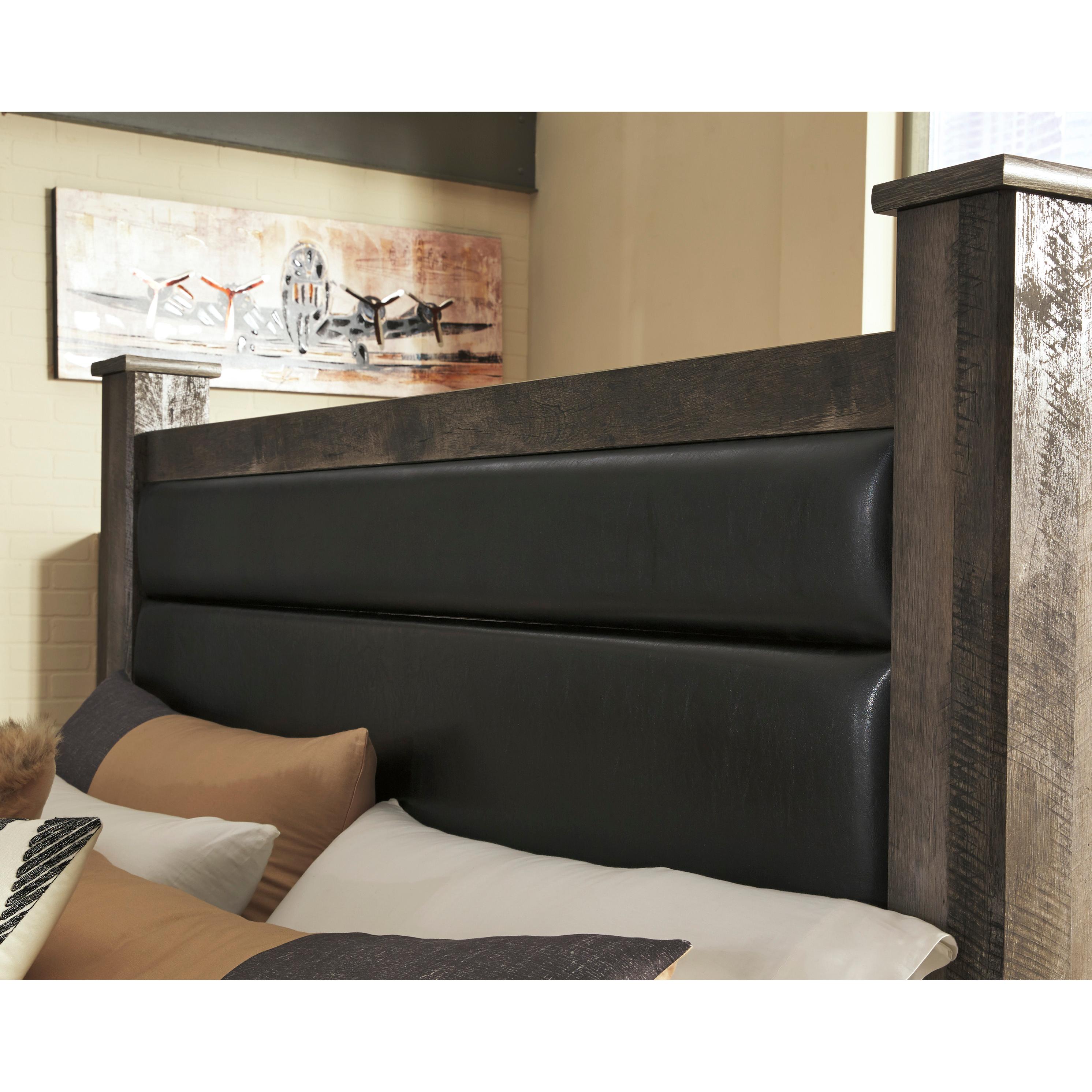  Size_King --  Wynnlow B440B6 King Poster Bed IMAGE 3