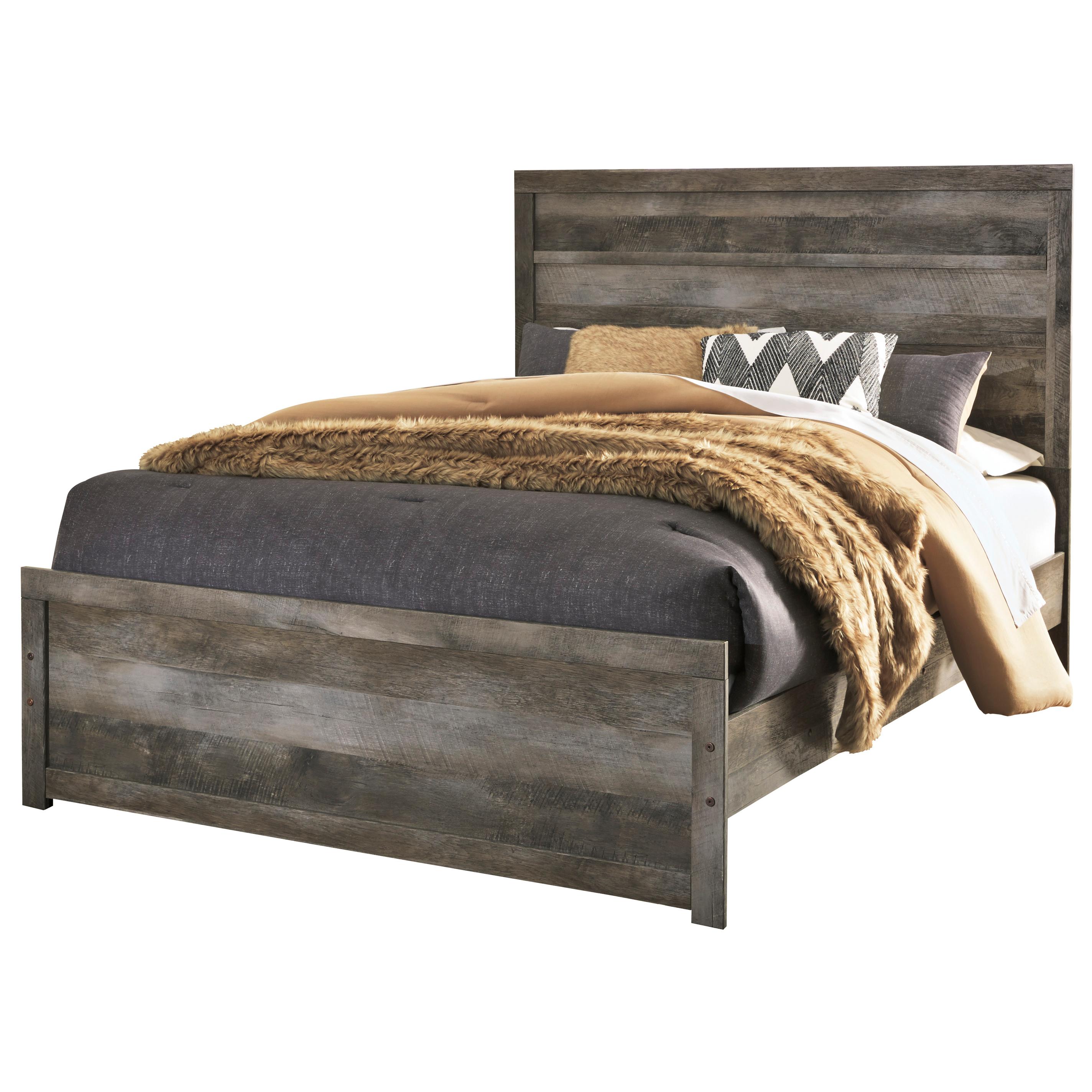  Size_Queen --  Signature Design by Ashley Wynnlow Panel Bed IMAGE 1