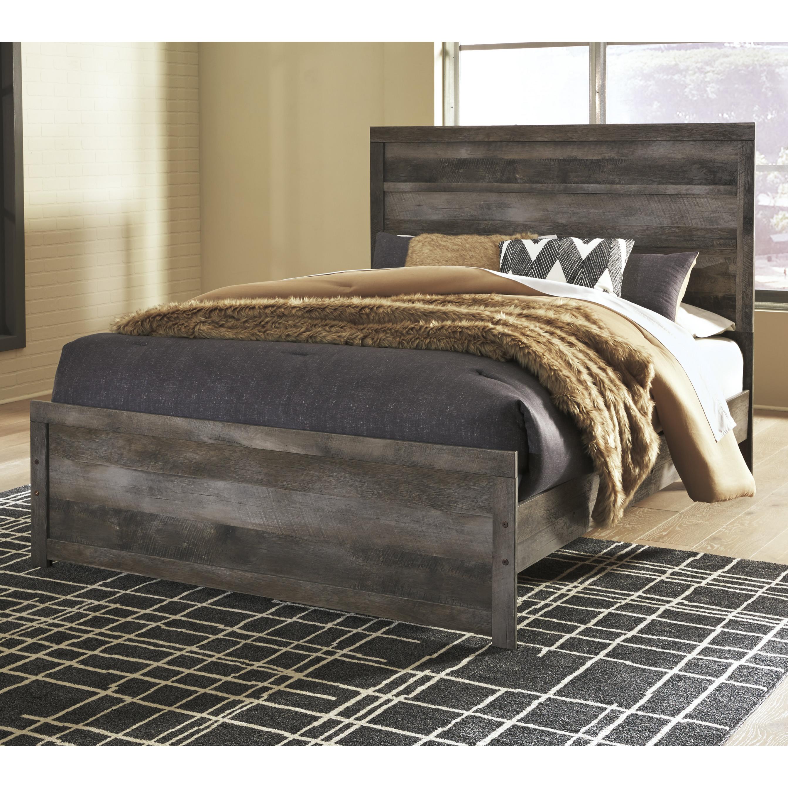  Size_Queen --  Signature Design by Ashley Wynnlow Panel Bed IMAGE 2