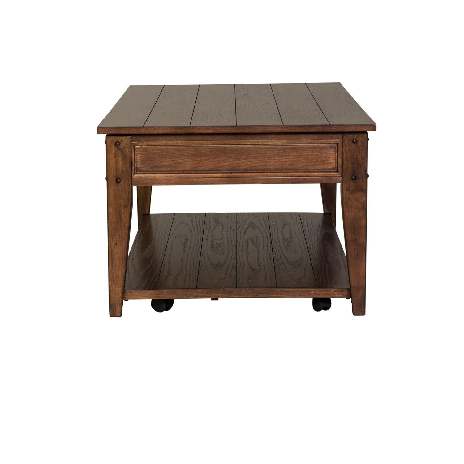  Liberty Furniture Industries Inc. Lake House Lift Top Cocktail Table 210-OT1015 IMAGE 4
